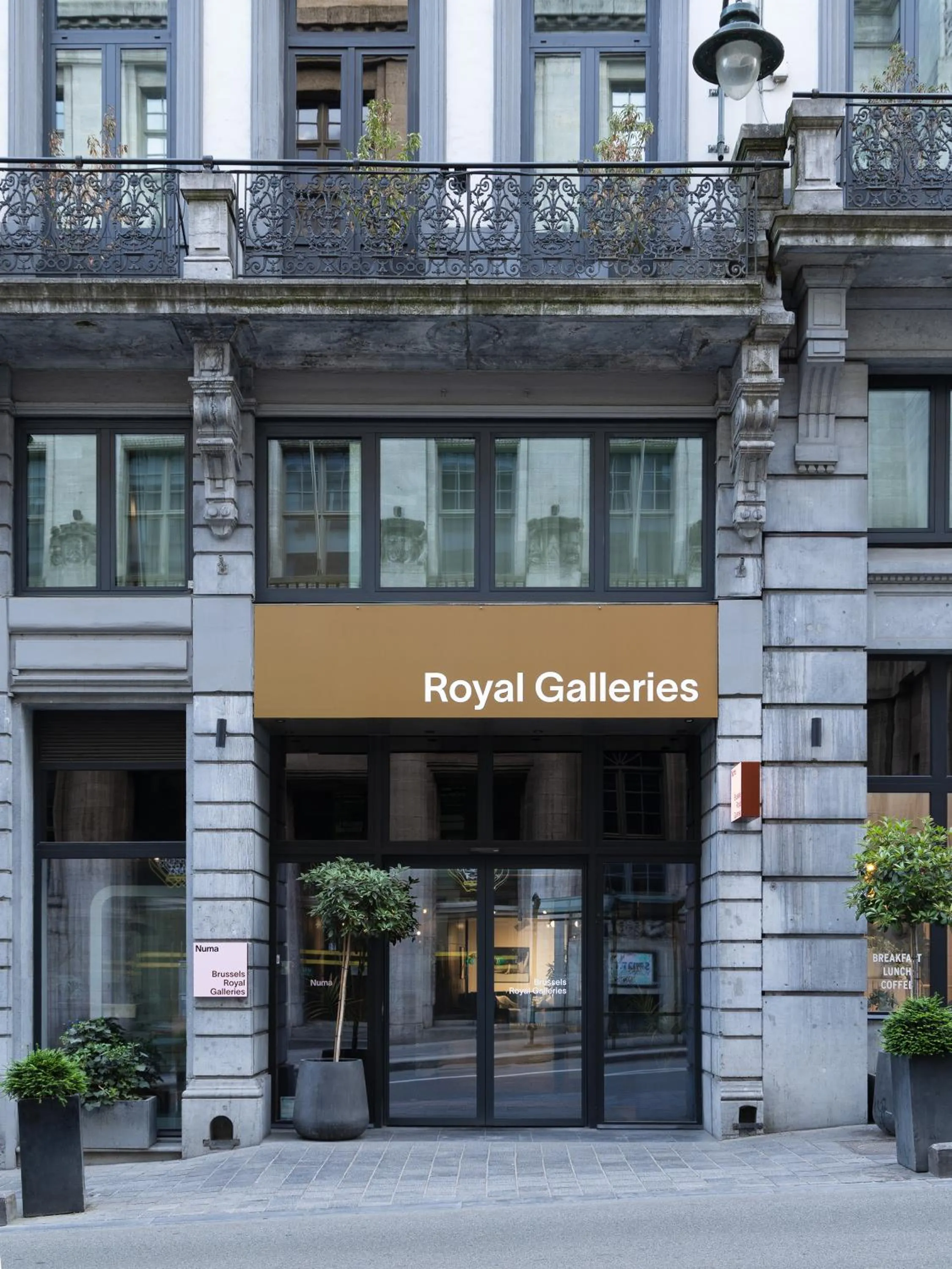 Property building in Numa Brussels Royal Galleries