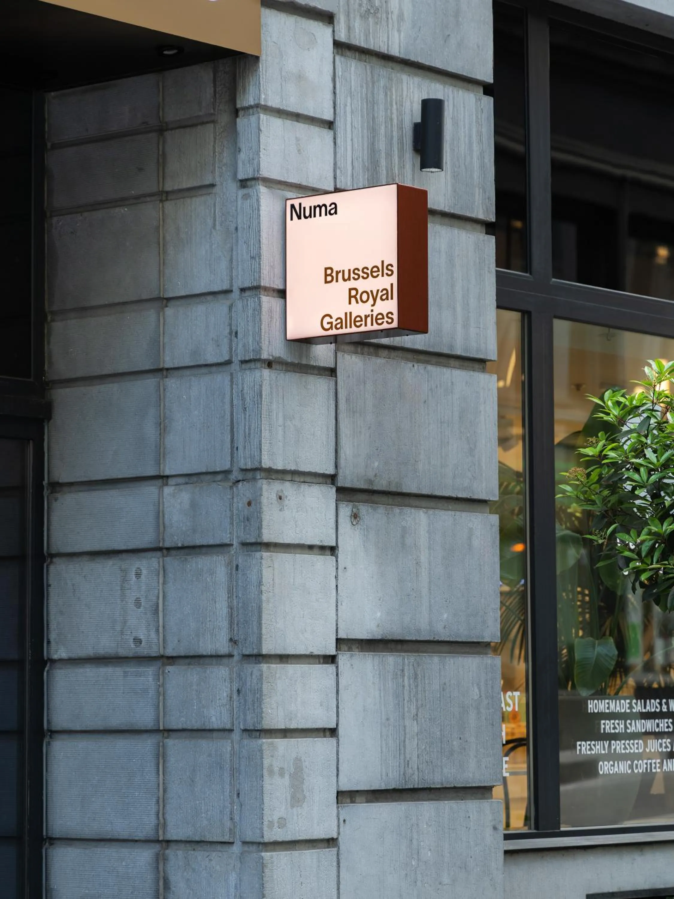 Property building in Numa Brussels Royal Galleries