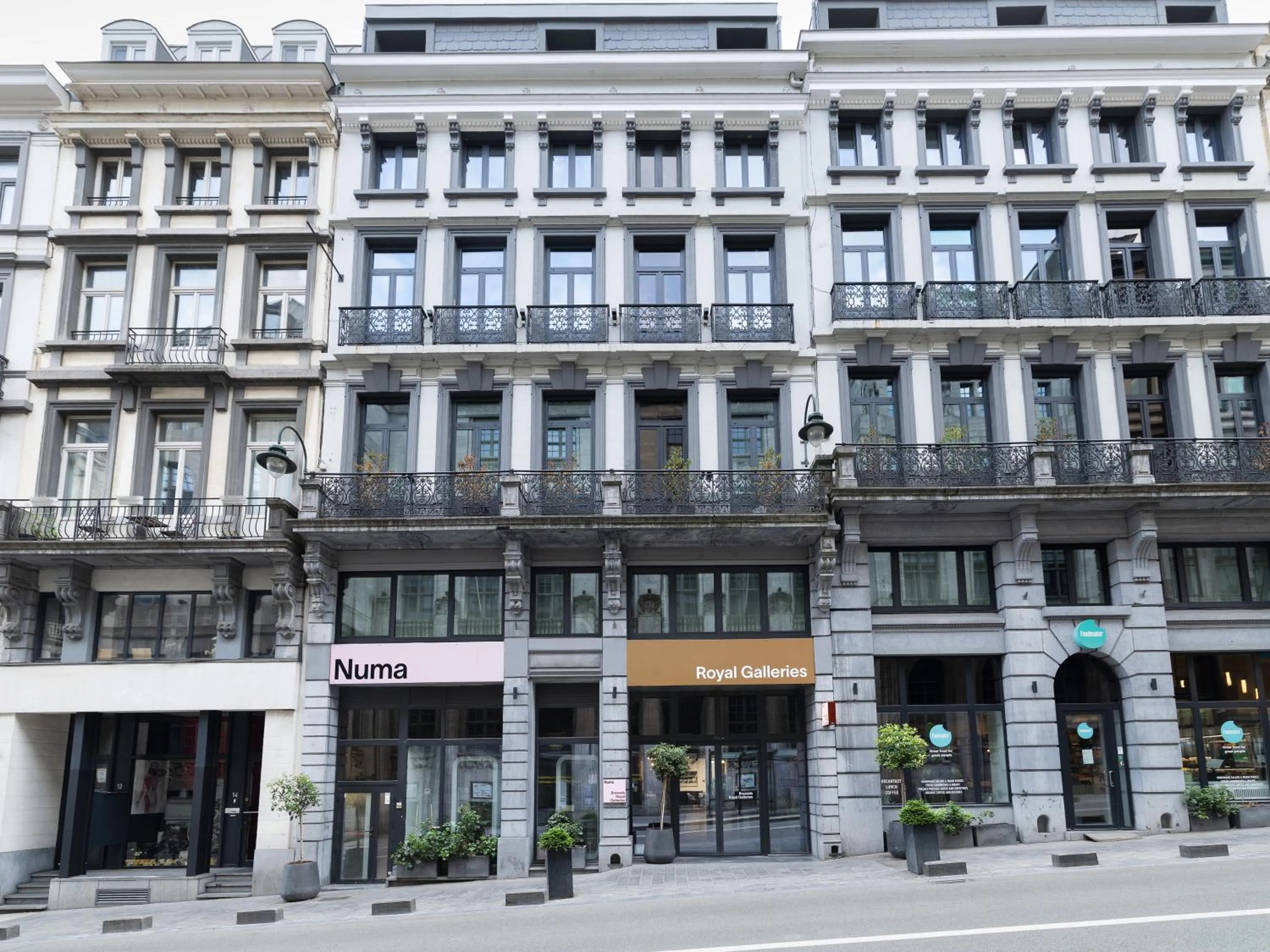 Property building in Numa Brussels Royal Galleries