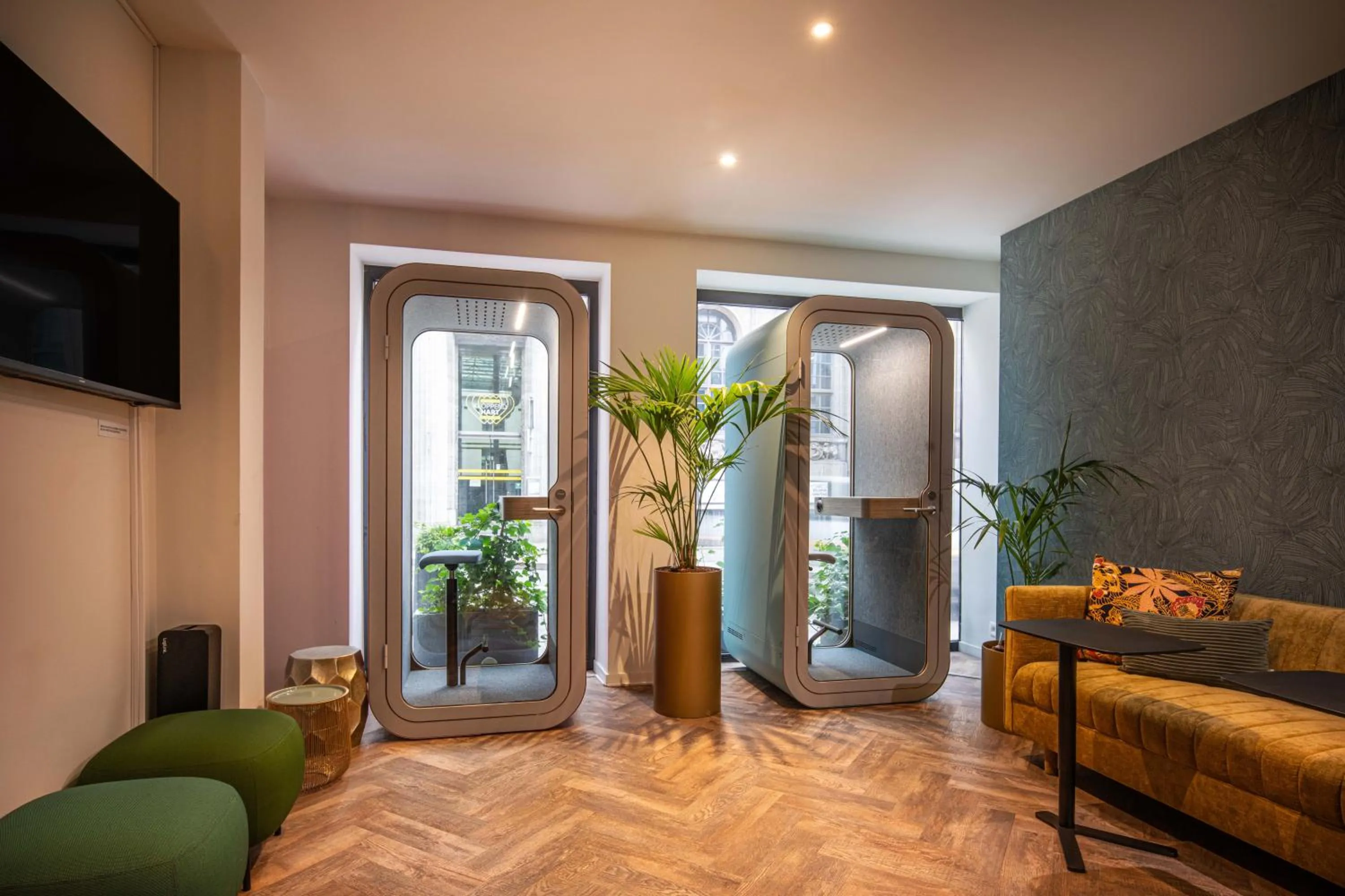 Lobby or reception in Numa Brussels Royal Galleries