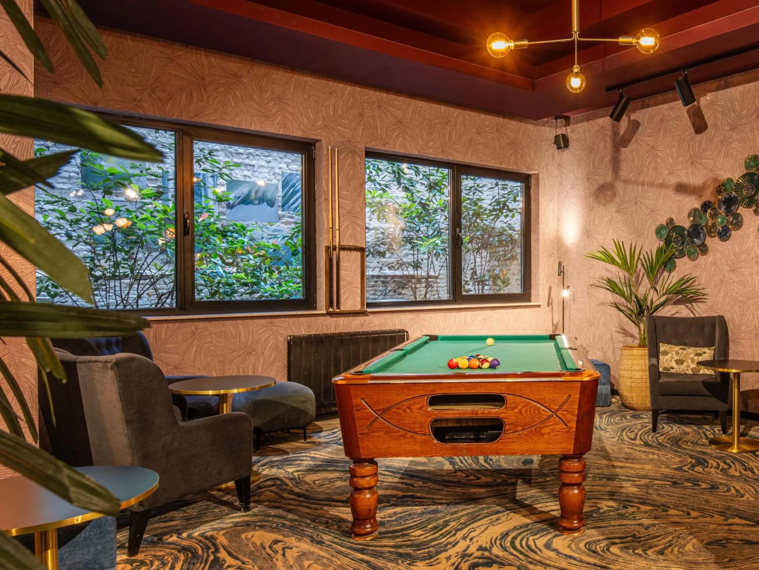 Billiard in Numa Brussels Royal Galleries