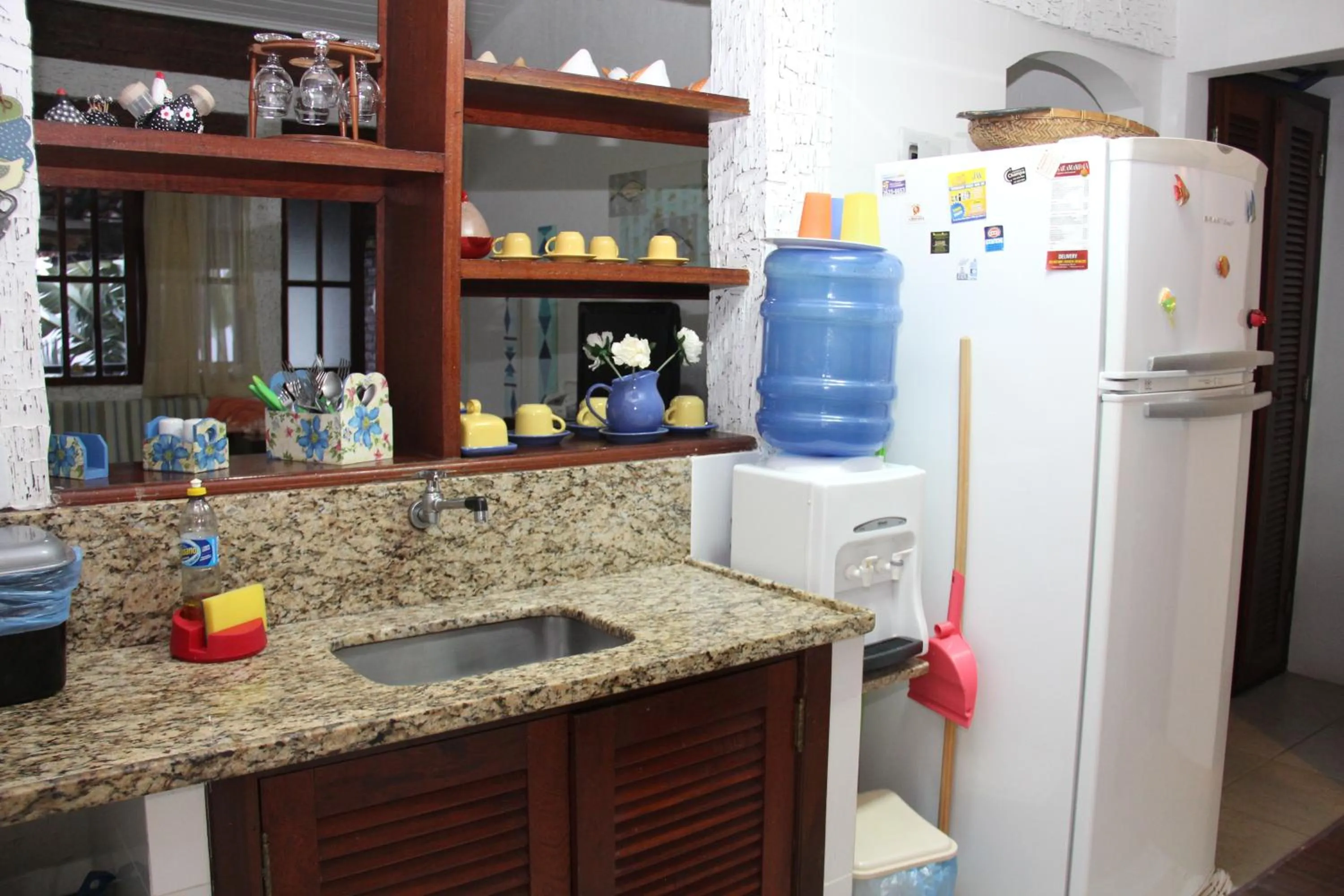 Coffee/tea facilities in Apart Hotel Pet Friendly em Búzios