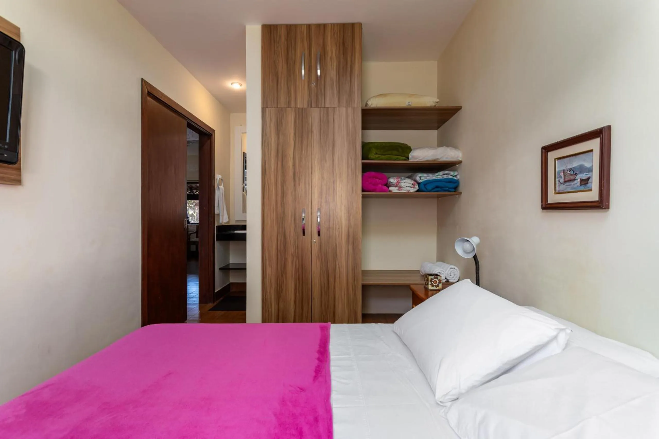 Bed in Apart Hotel Pet Friendly em Búzios