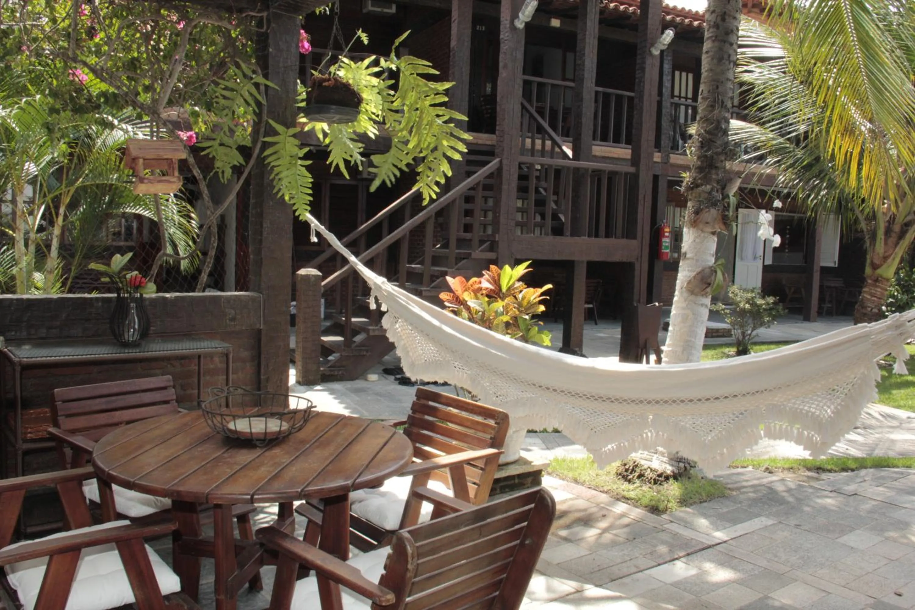 Balcony/Terrace in Apart Hotel Pet Friendly em Búzios