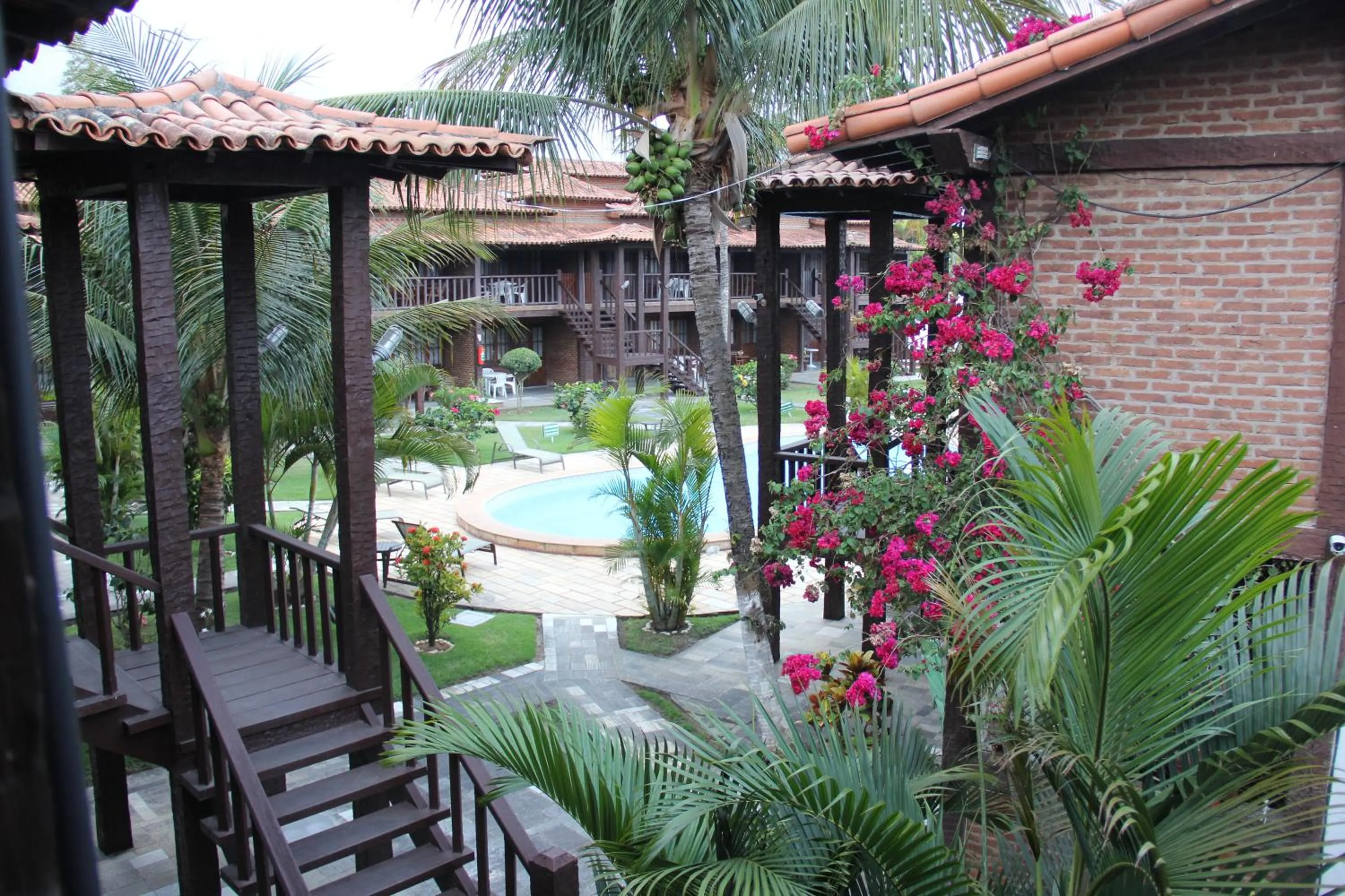 Garden view in Apart Hotel Pet Friendly em Búzios