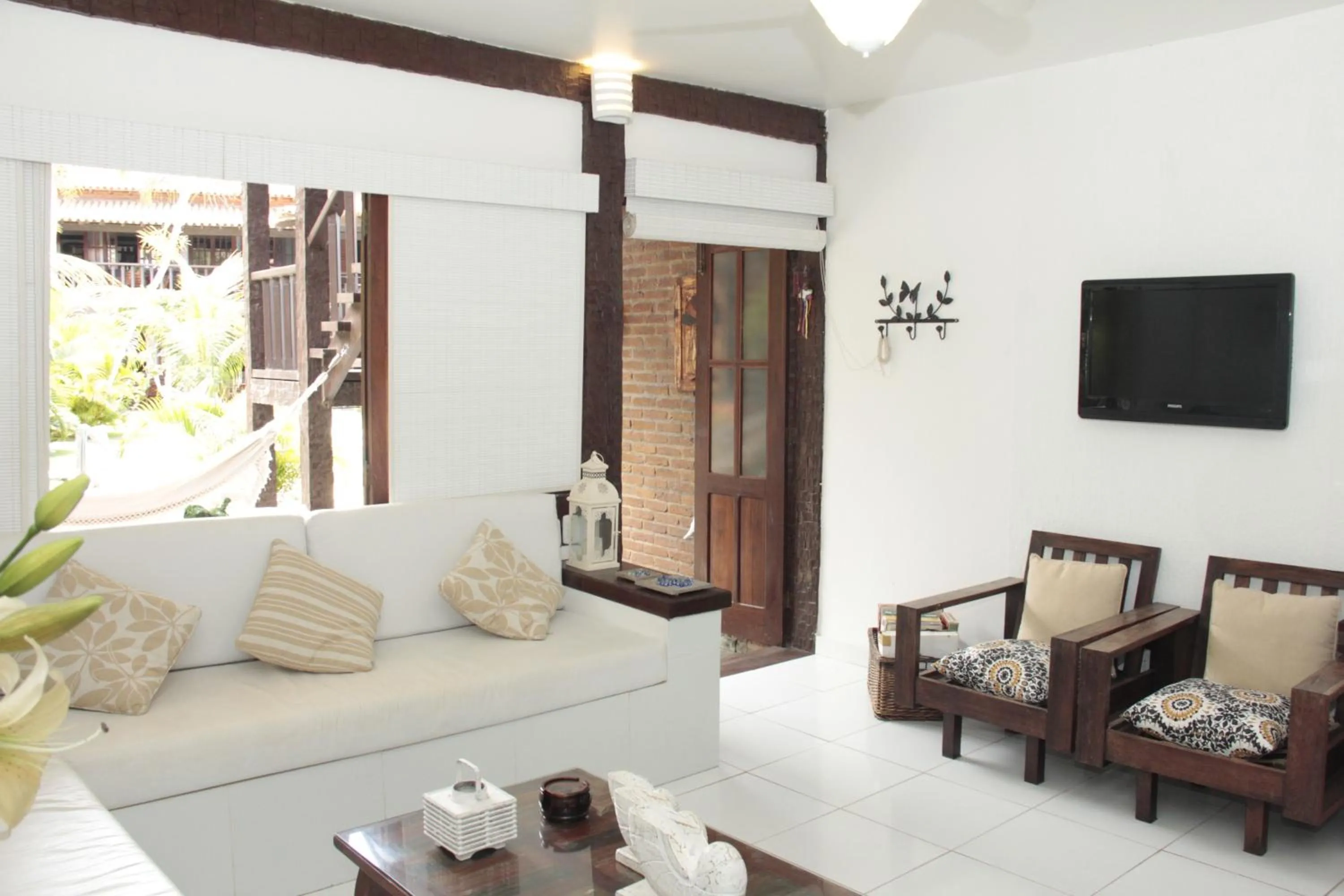 Patio in Apart Hotel Pet Friendly em Búzios