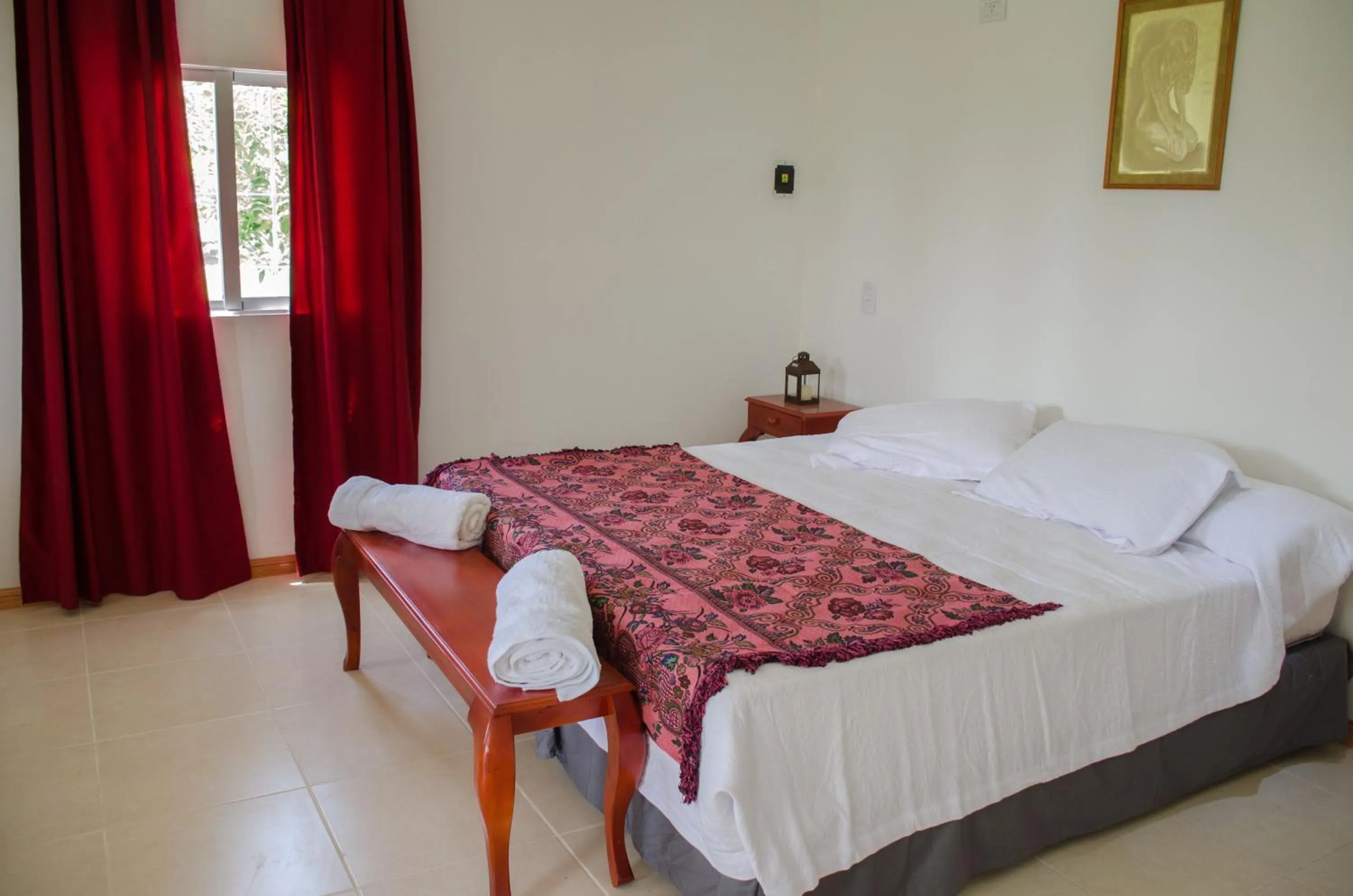 Bed in Finca Fisterra