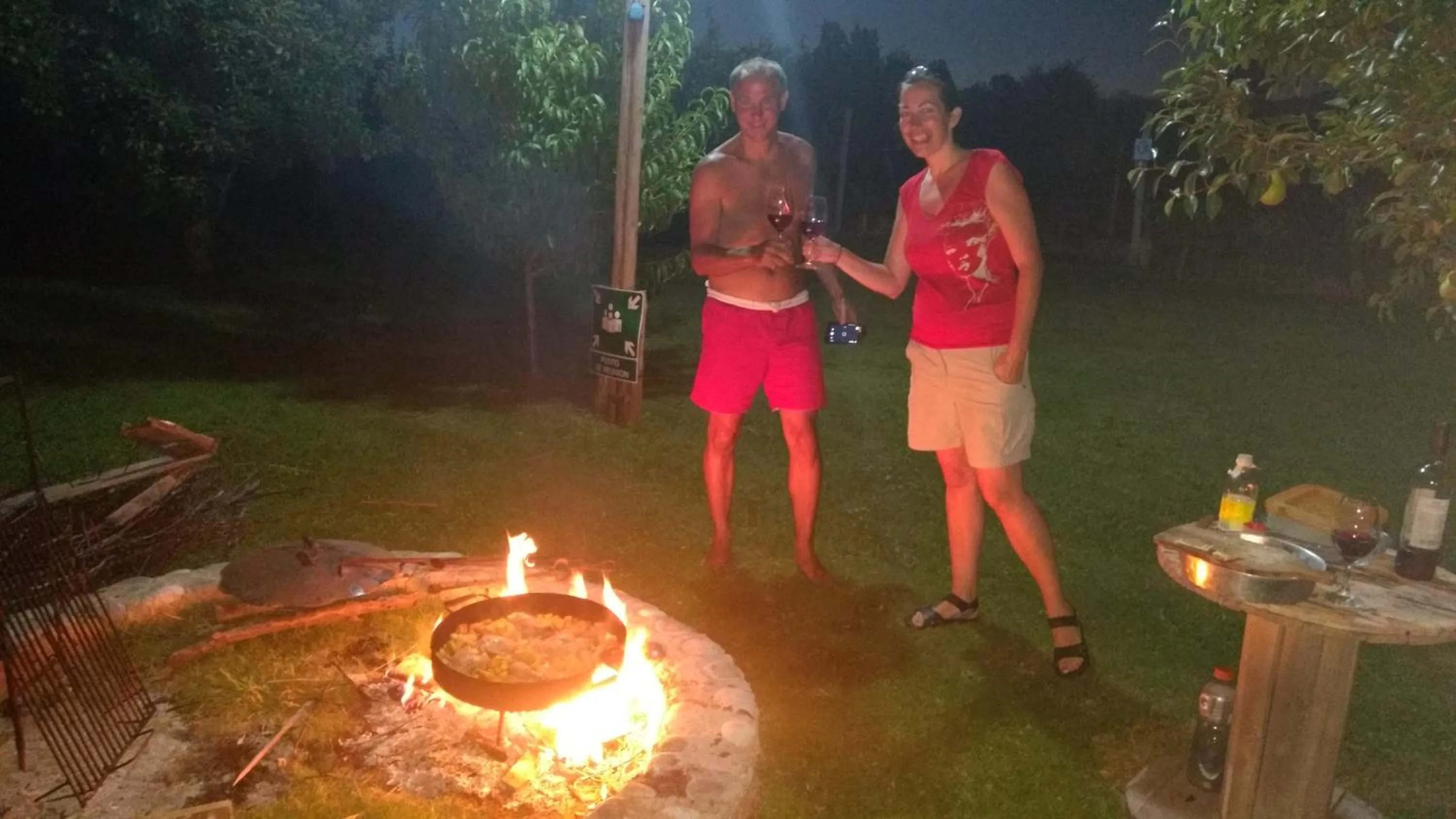 BBQ facilities in Finca Fisterra