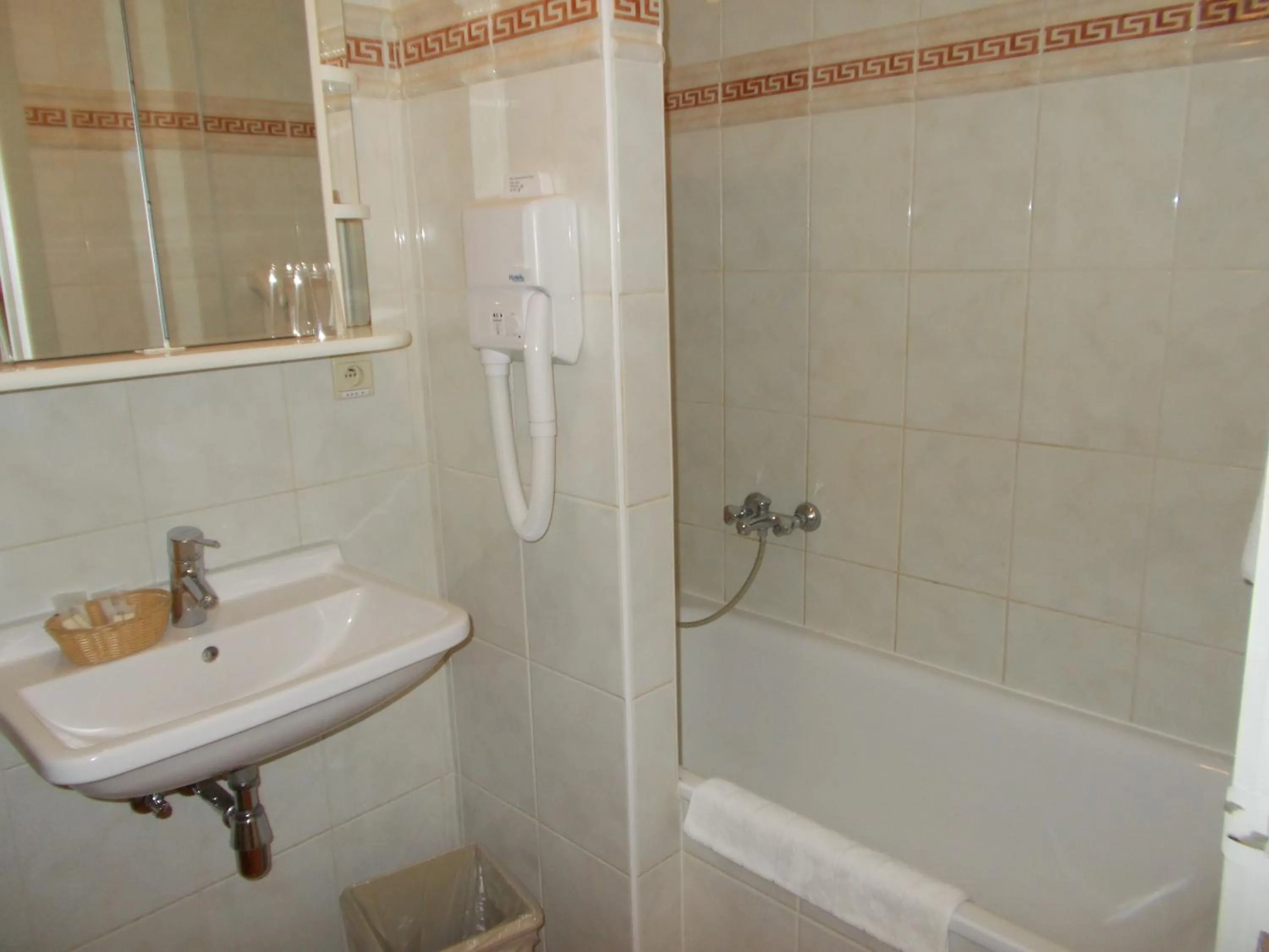 Bathroom in Hotel Manitoba