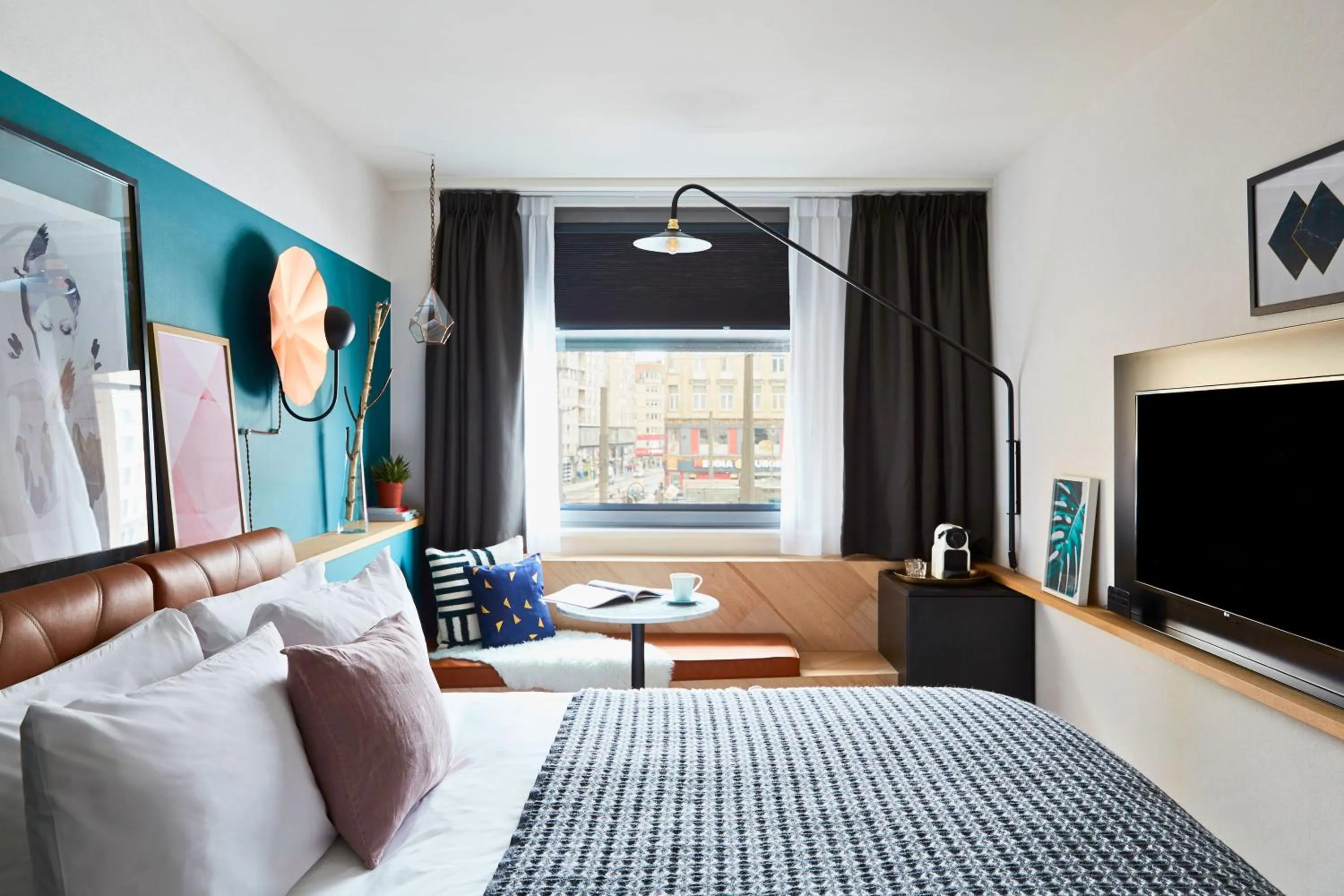 Bed in Hotel Indigo Antwerp City Centre by IHG