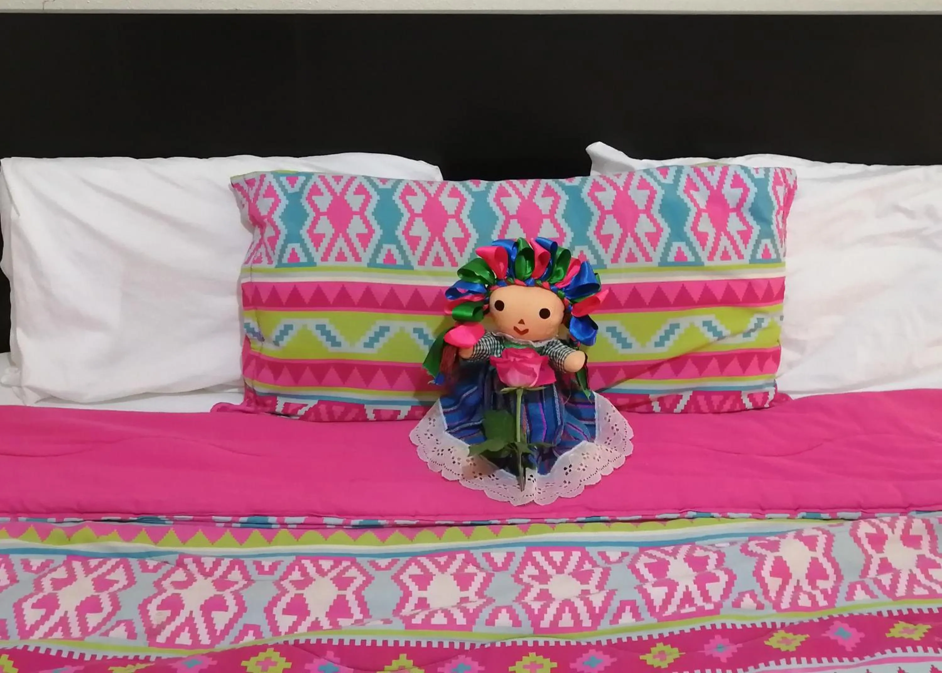 Bed in Hotel Peña Real