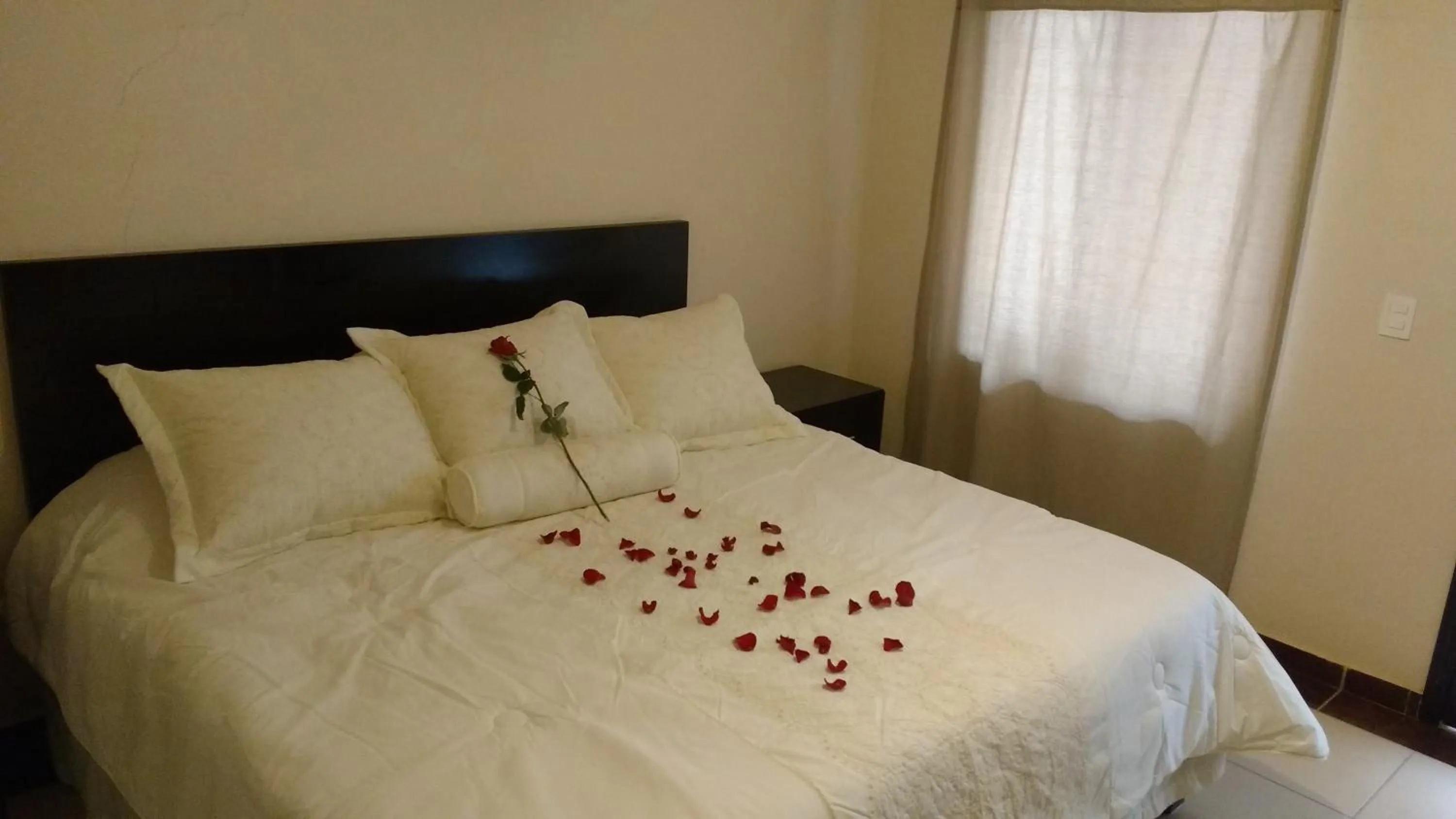 Bed in Hotel Peña Real