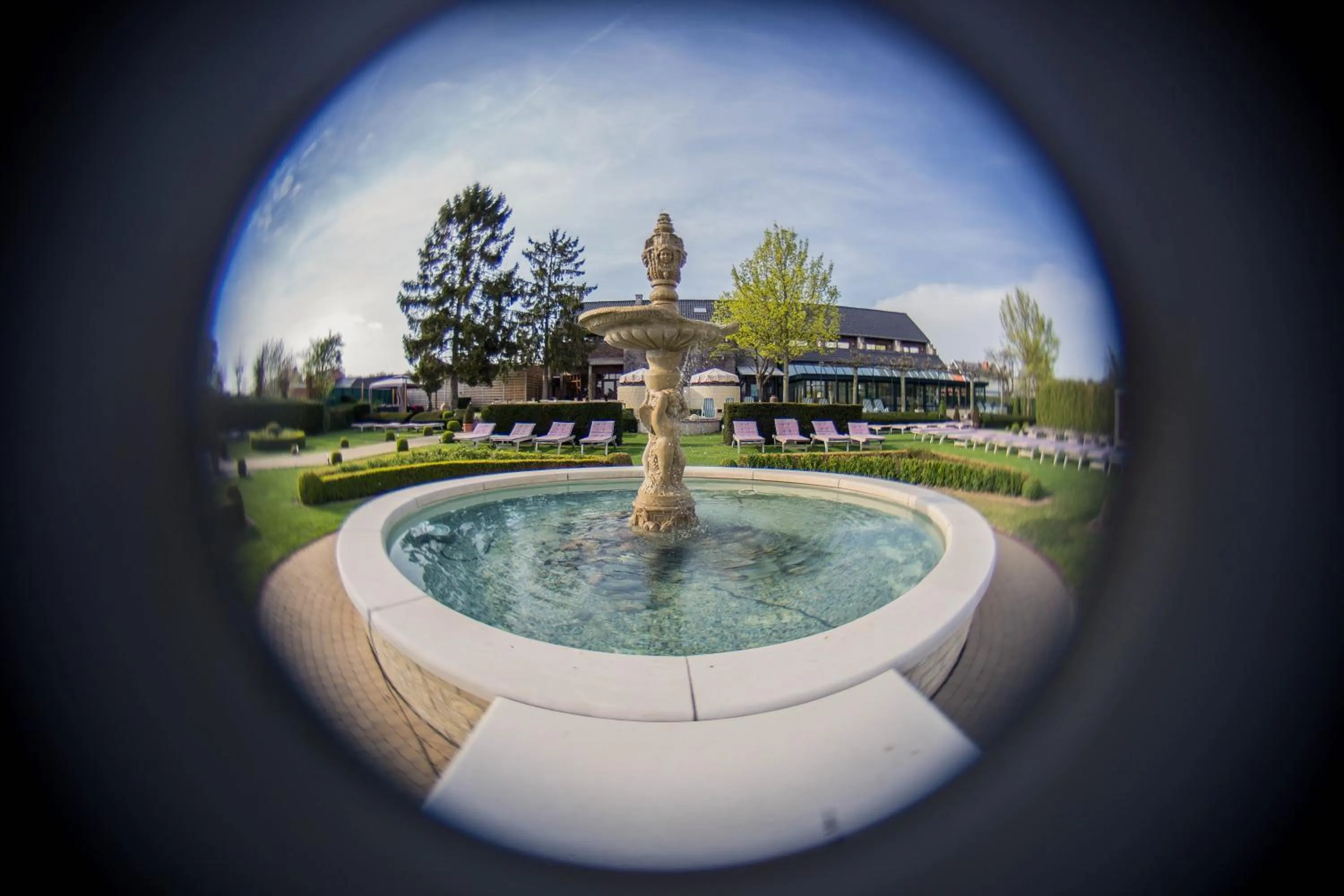 Garden in Hotel Gowell Kuur- en Wellness Yolande Buekers