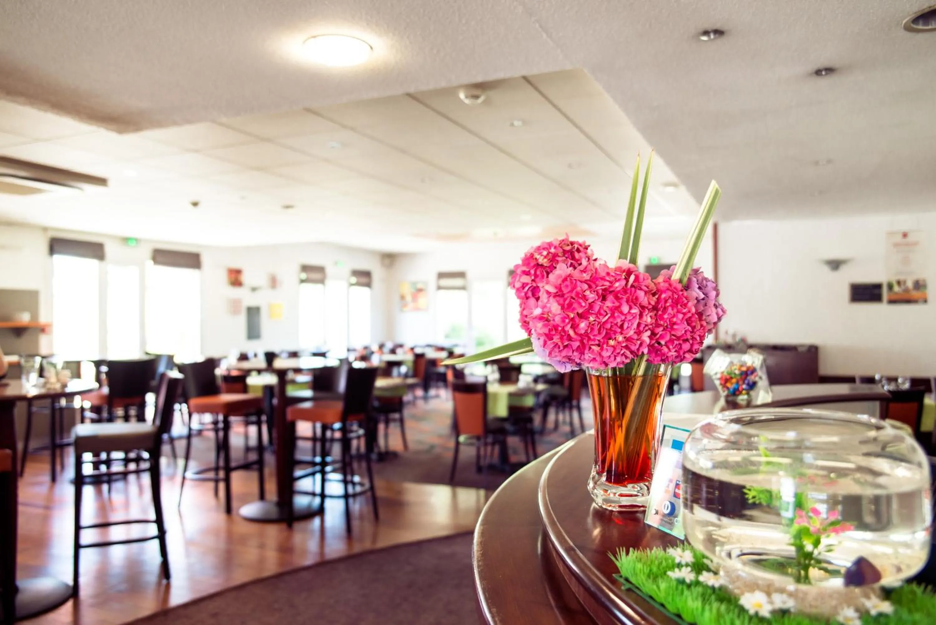 Lobby or reception in Brit Hotel Le Kerann Nantes St Herblain - Zac De La Lorie