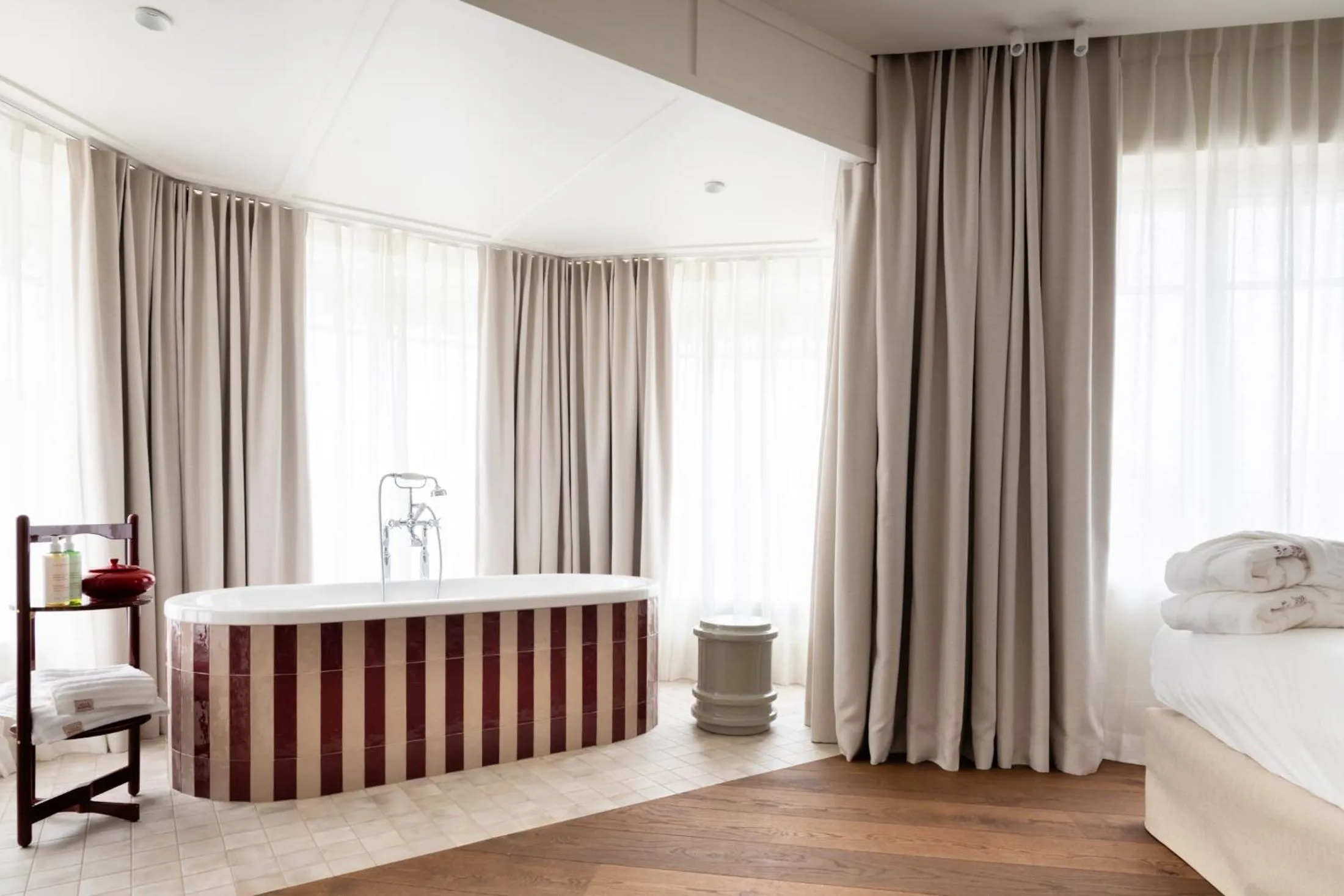 Bed in Hotel Villa Bonnie