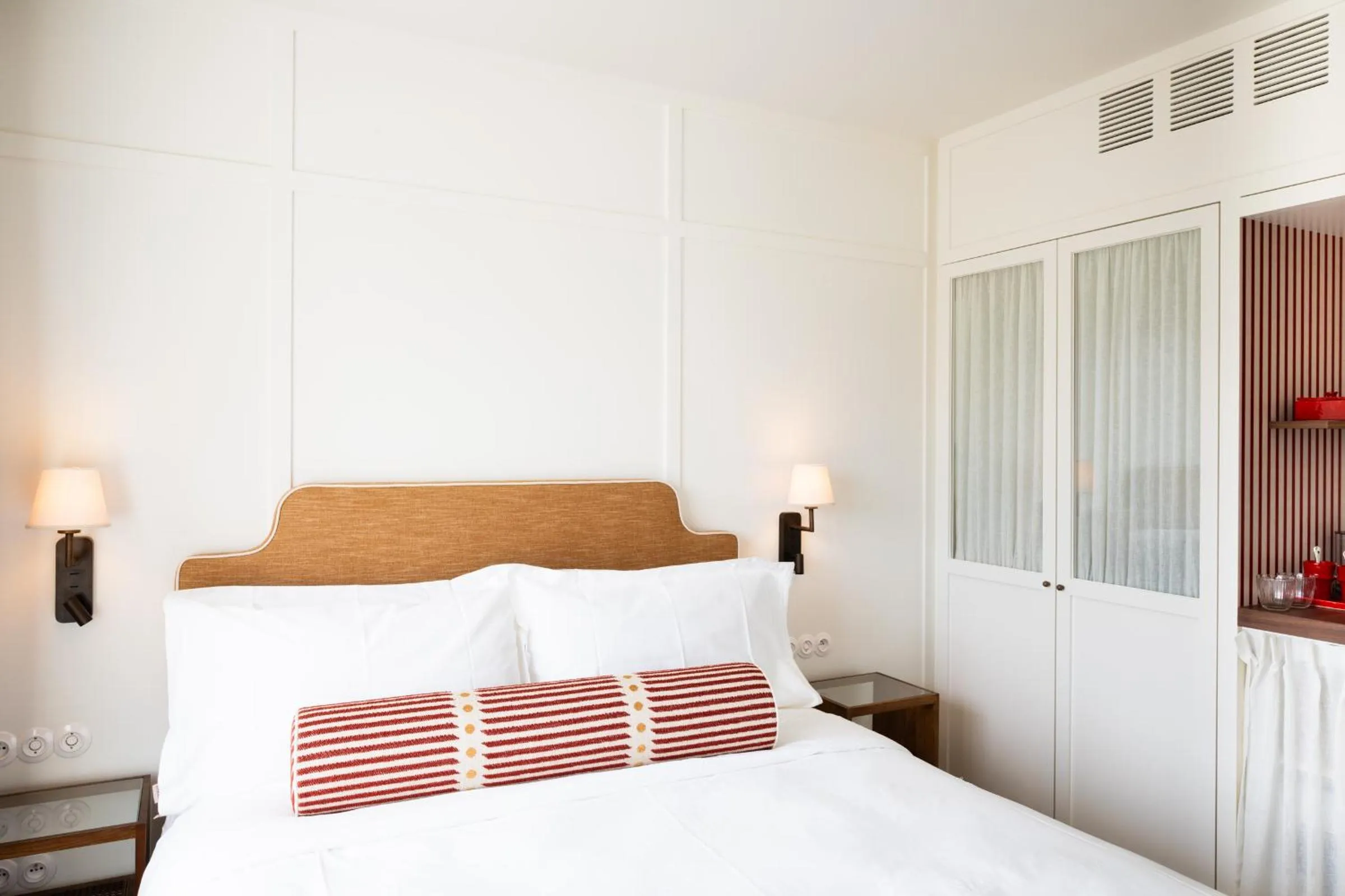 Bed in Hotel Villa Bonnie