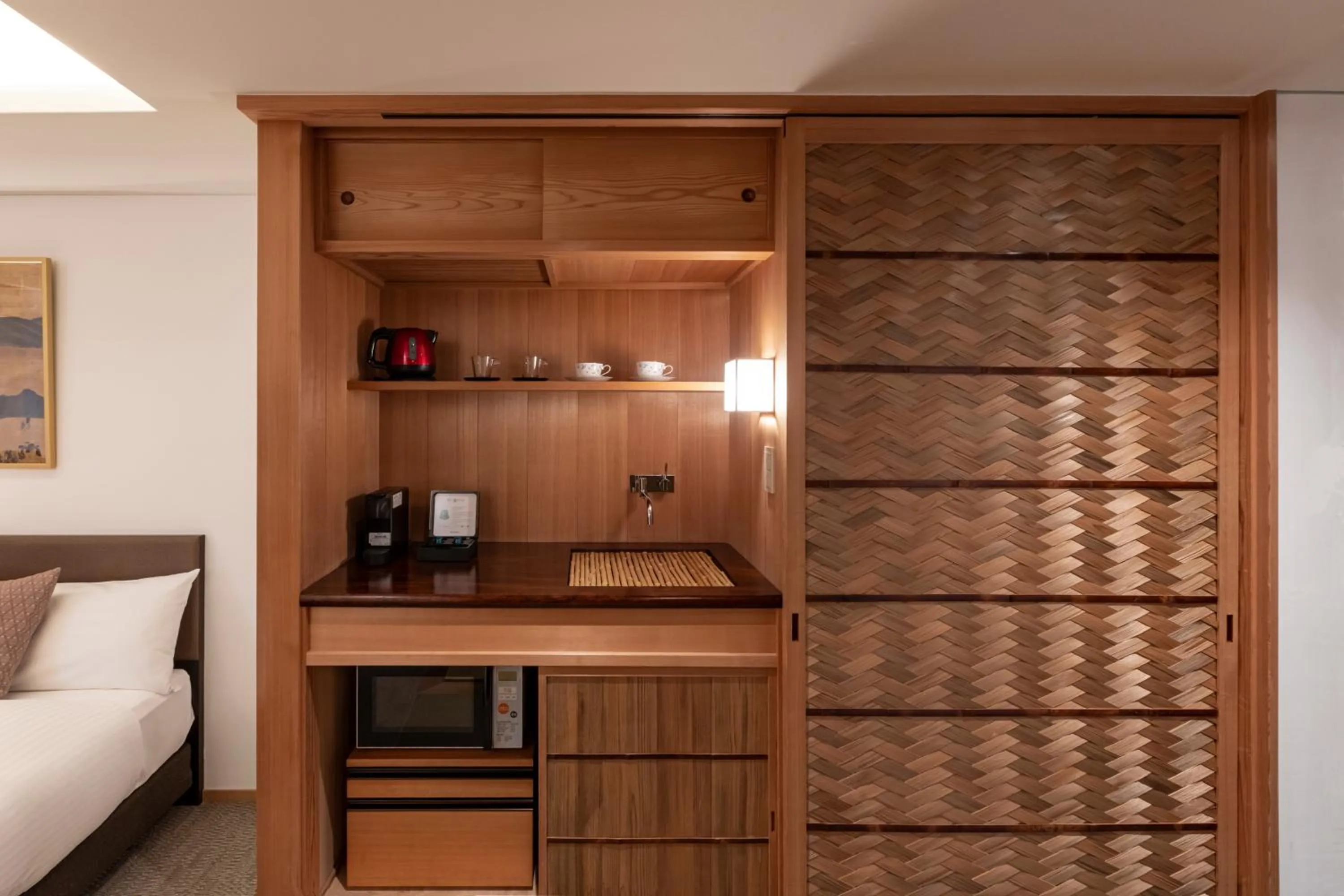 Coffee/tea facilities, Bed in Rinn Gion Hanatouro