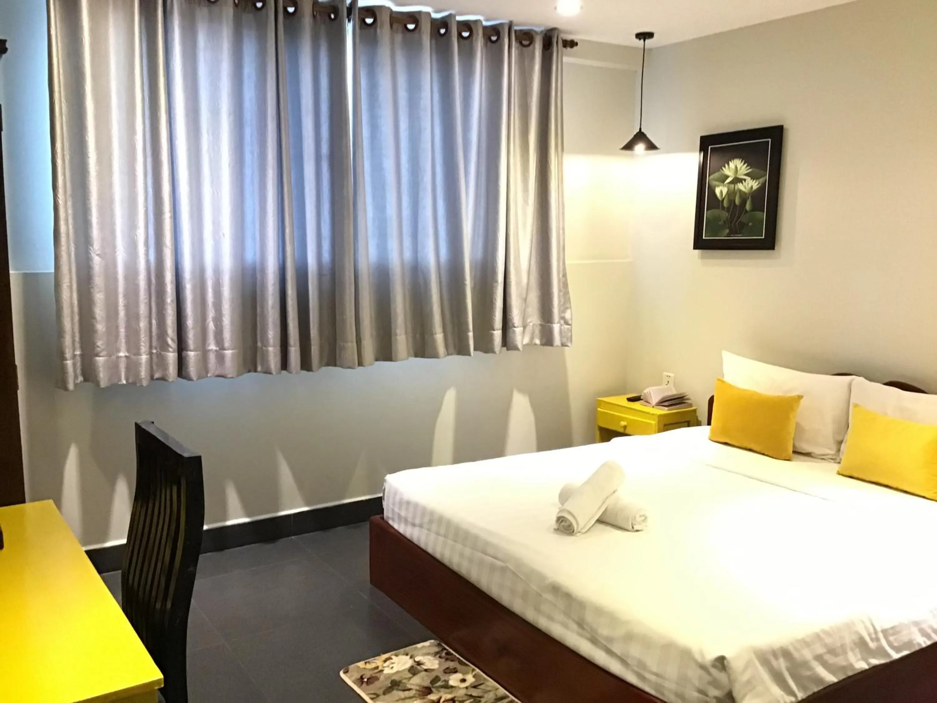 Bedroom, Bed in Le Water Villa