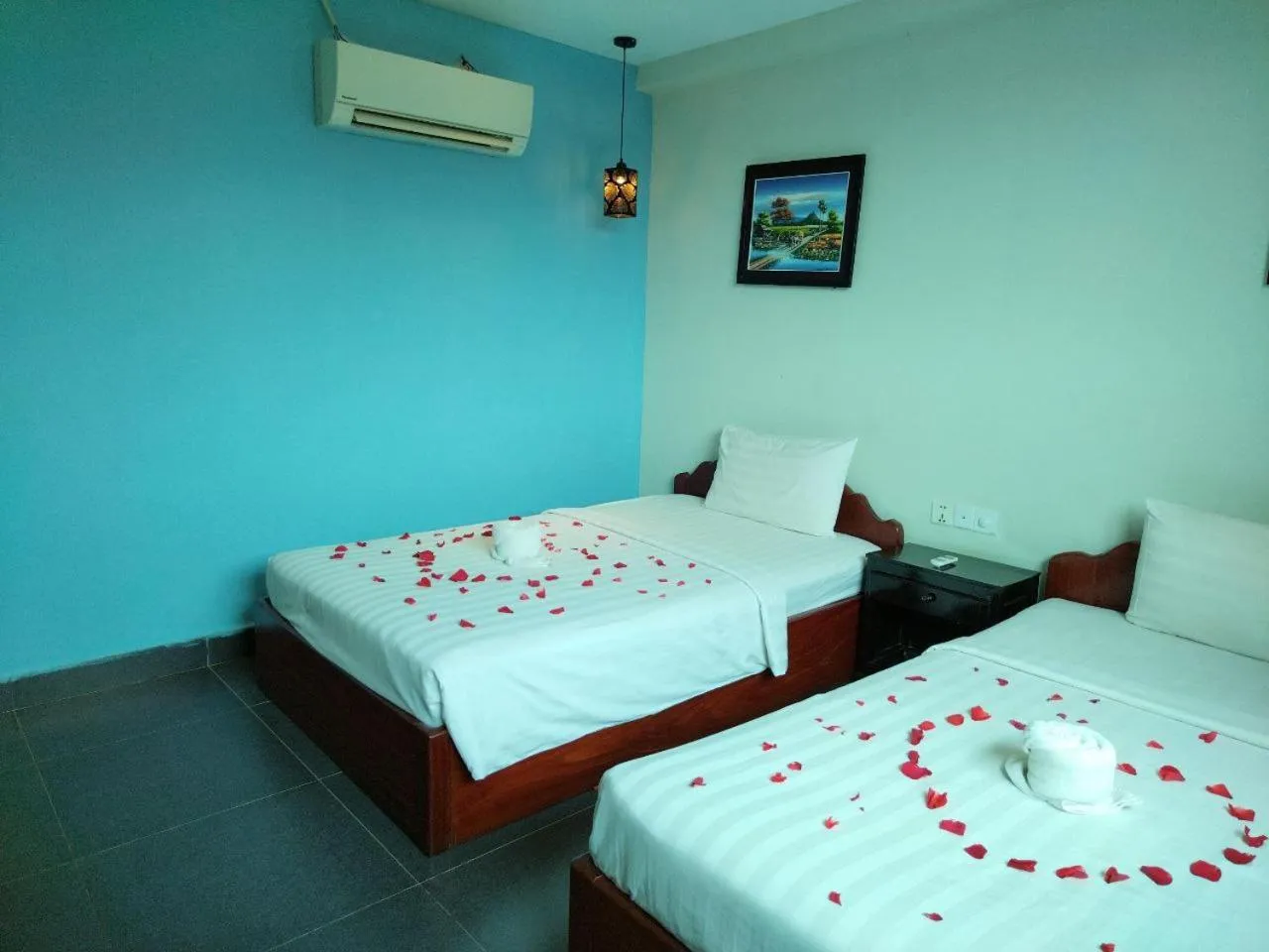 Bedroom, Bed in Le Water Villa