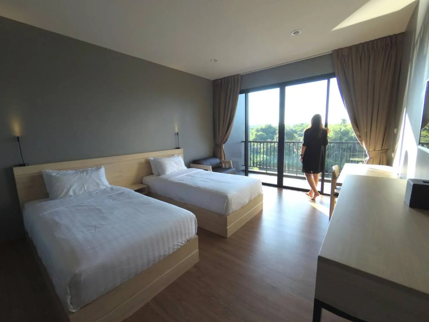 Bedroom, Bed in Riverawan Hotel