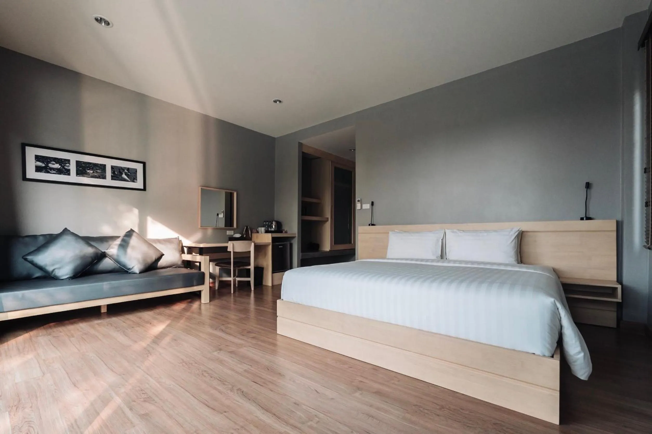 Bed in Riverawan Hotel