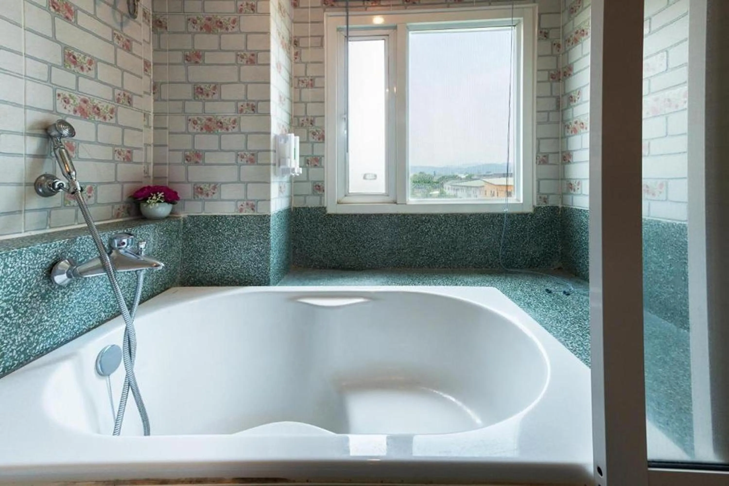 Bathroom in The Lilly Hotel