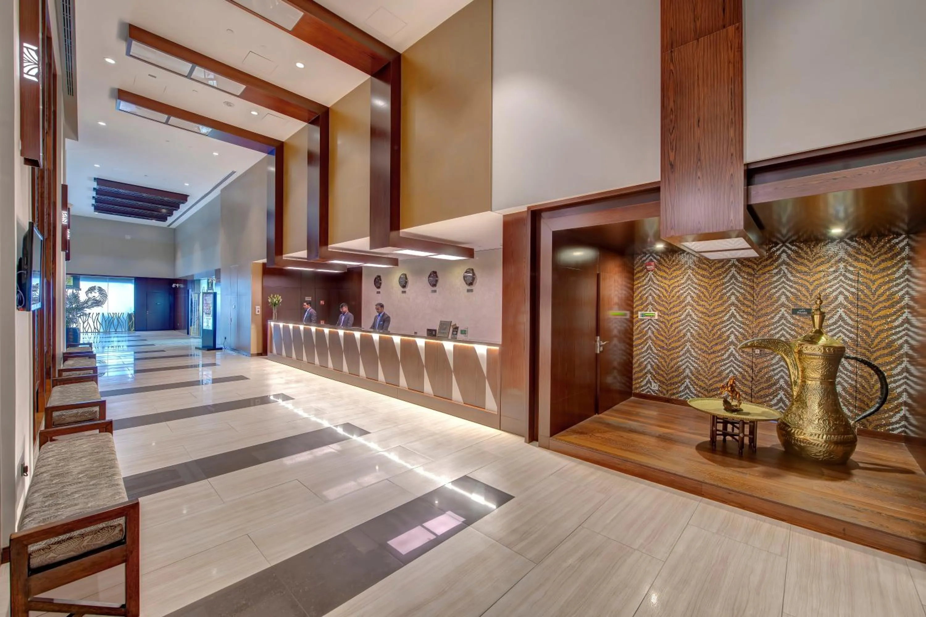 Lobby or reception in Metropolitan Hotel Dubai