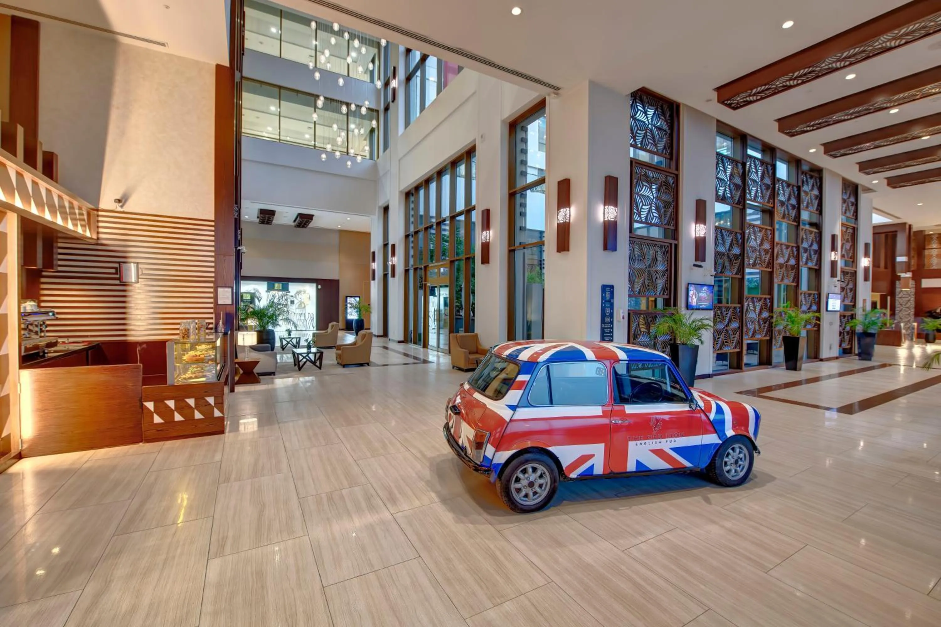 Lobby or reception in Metropolitan Hotel Dubai