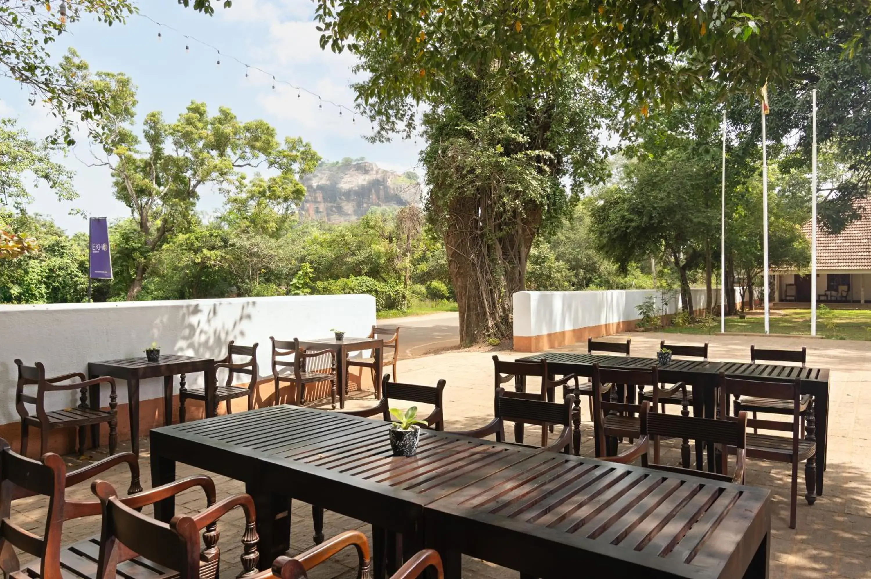 Garden view in EKHO Sigiriya - 700 meters to Sigiriya Rock Garden view in EKHO Sigiriya - 700 meters to Sigiriya Rock