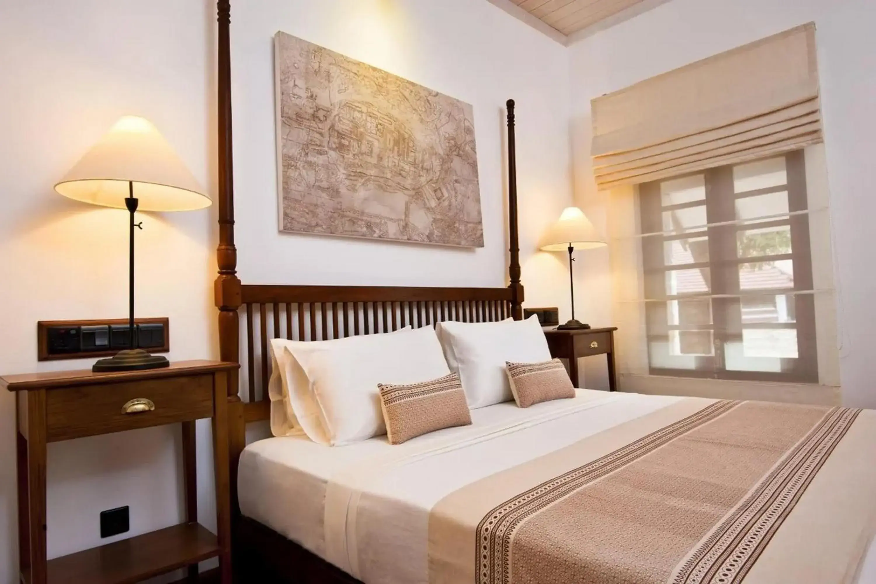 Bed in EKHO Sigiriya - 700 meters to Sigiriya Rock Bed in EKHO Sigiriya - 700 meters to Sigiriya Rock