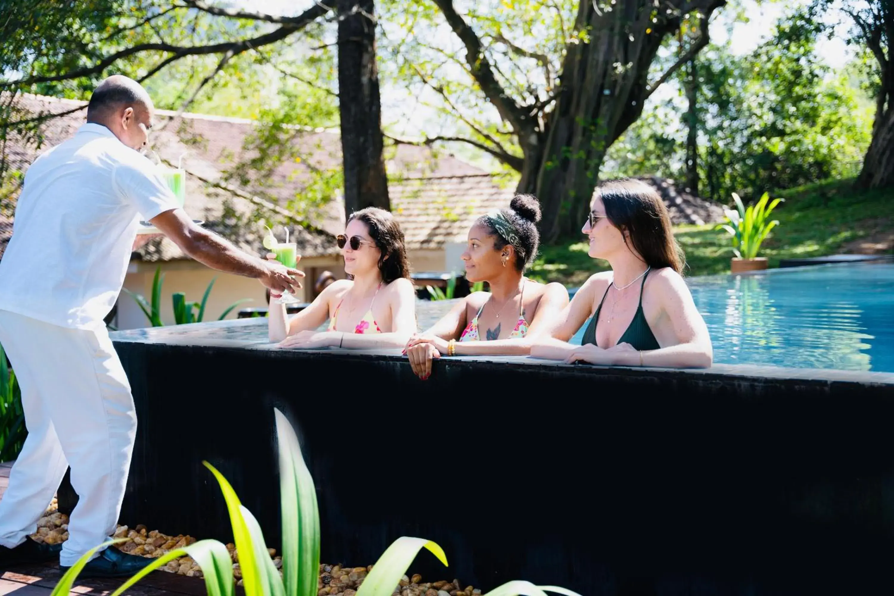 Swimming pool in EKHO Sigiriya - 700 meters to Sigiriya Rock Swimming pool in EKHO Sigiriya - 700 meters to Sigiriya Rock