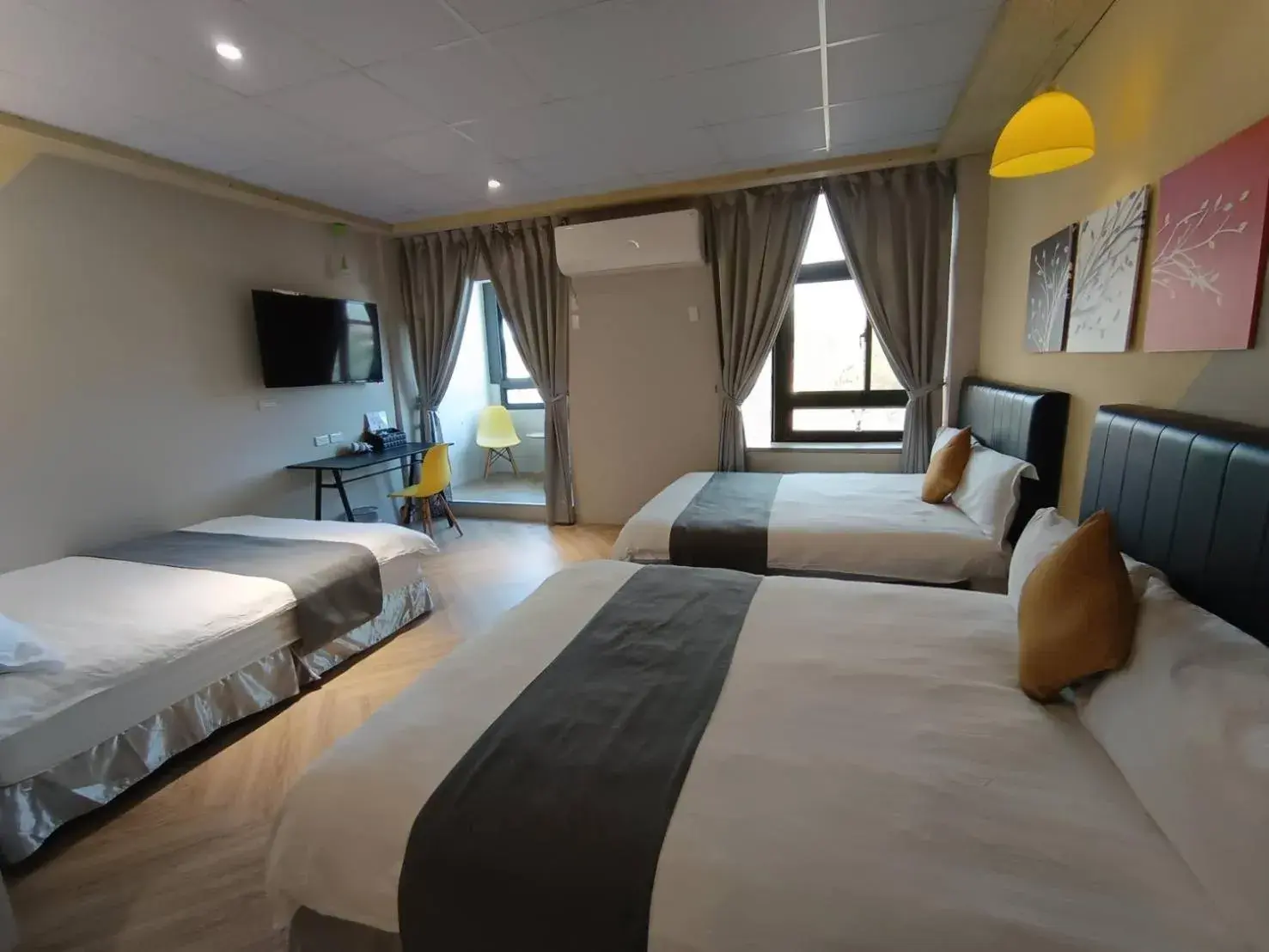 Bedroom, Bed in Light Shadow Bedroom, Bed in Light Shadow