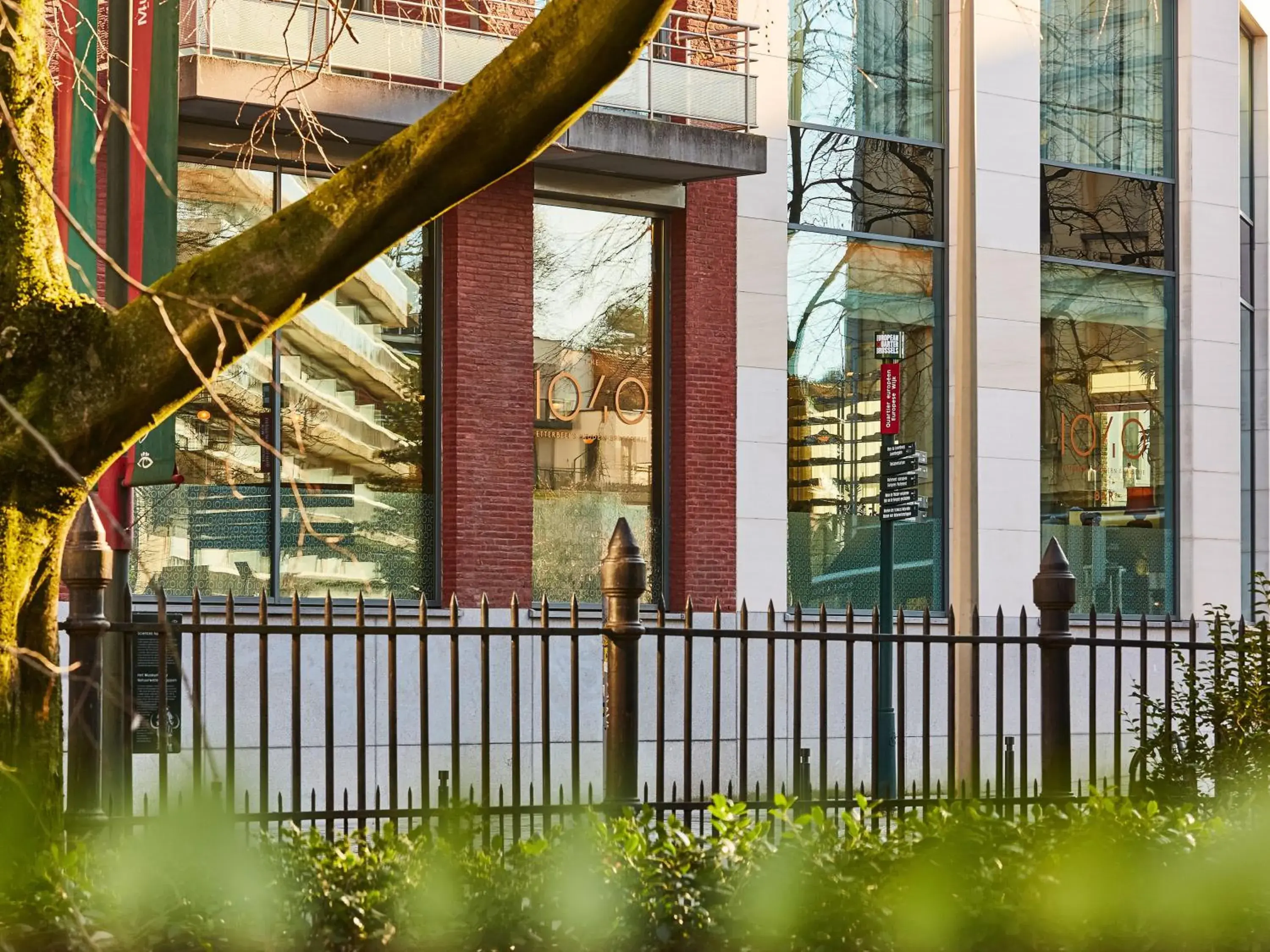 Facade/entrance in Sofitel Brussels Europe Facade/entrance in Sofitel Brussels Europe