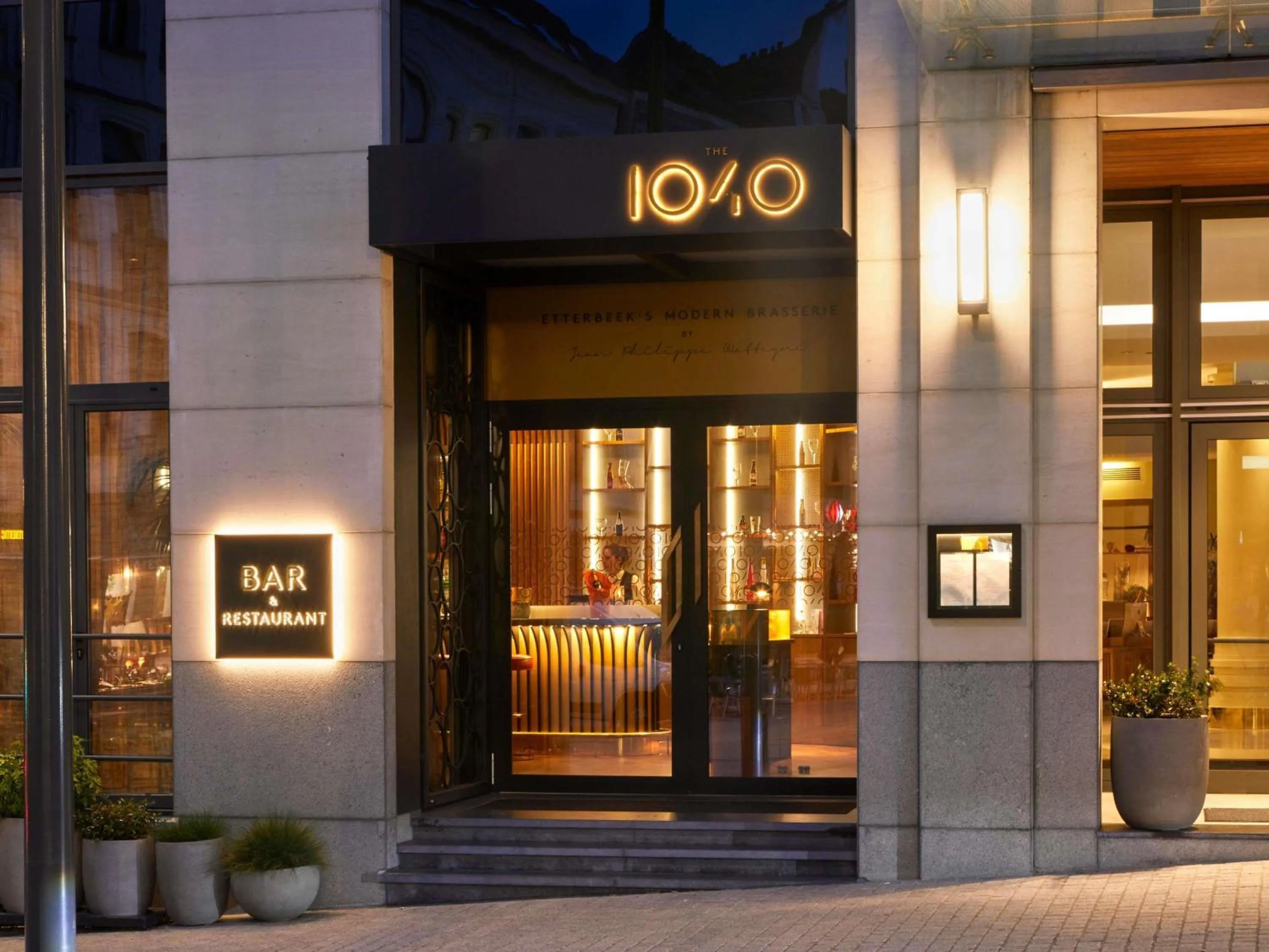 Lounge or bar in Sofitel Brussels Europe