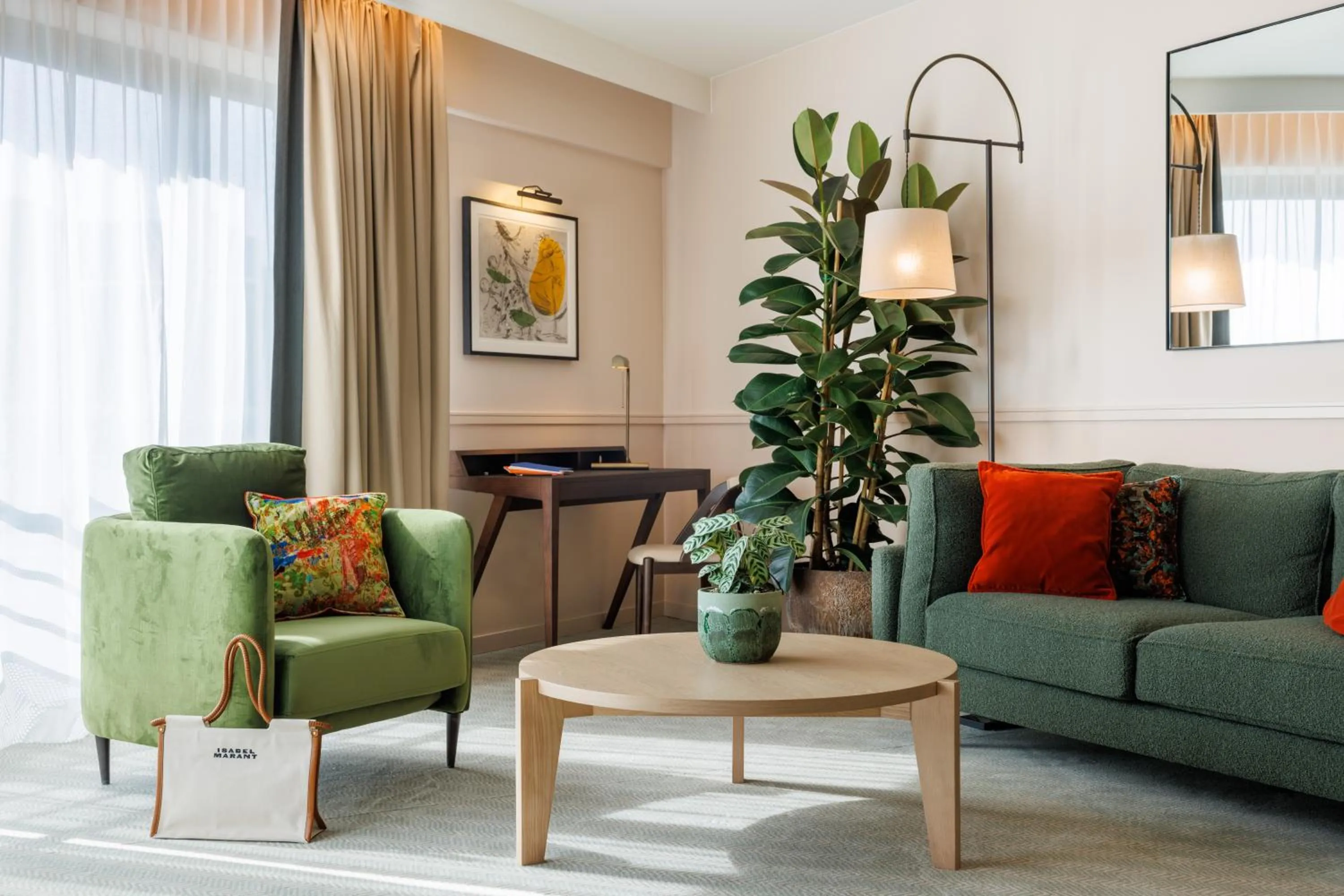 Living room in Sofitel Brussels Europe