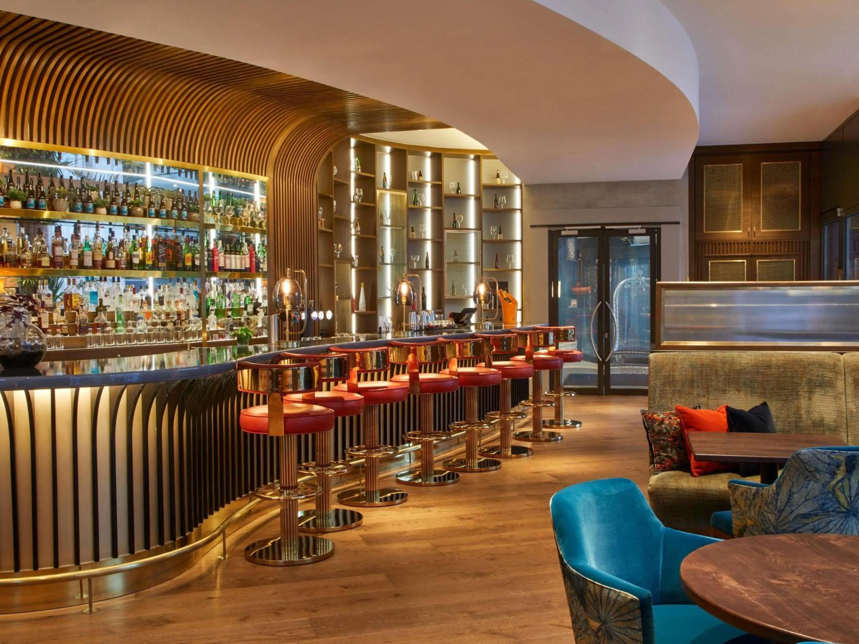 Lounge or bar in Sofitel Brussels Europe