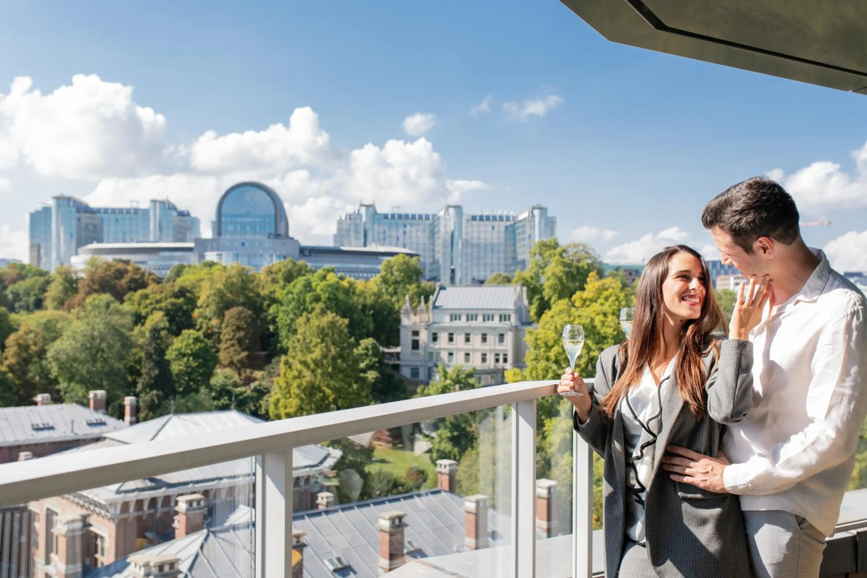 View (from property/room) in Sofitel Brussels Europe