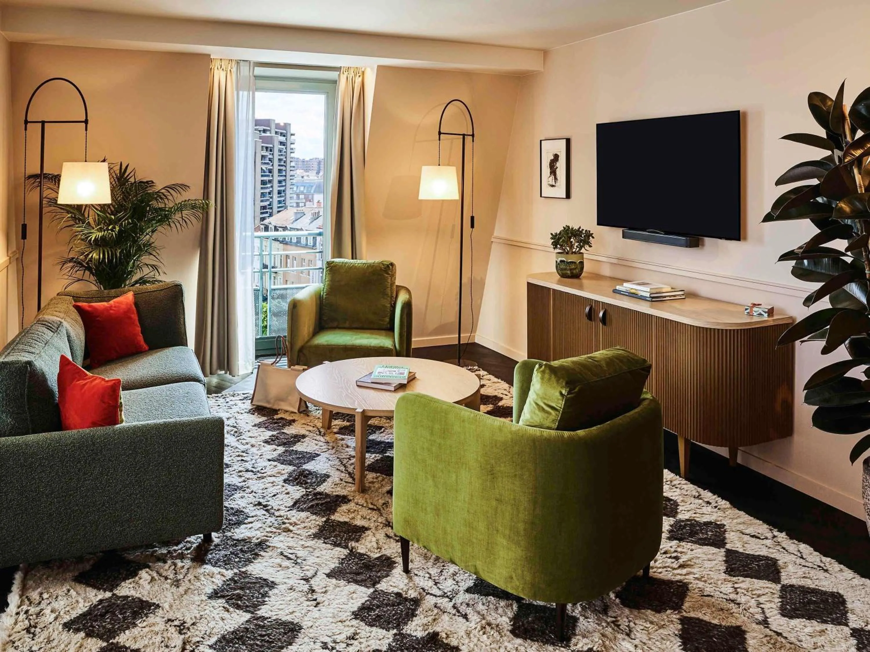 Bedroom in Sofitel Brussels Europe