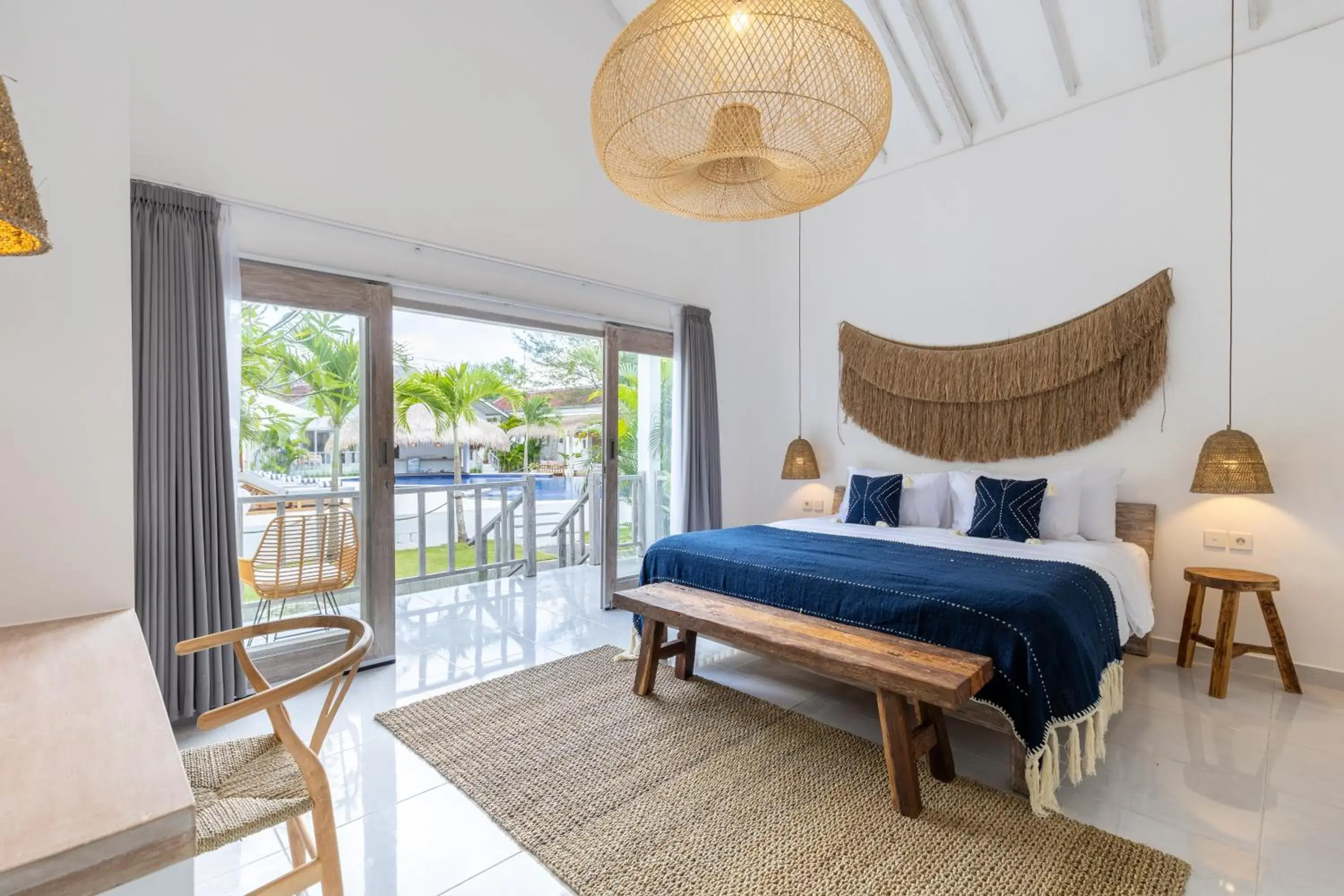 Deluxe Double Room with Balcony in Jepun Sari Uluwatu Deluxe Double Room with Balcony in Jepun Sari Uluwatu