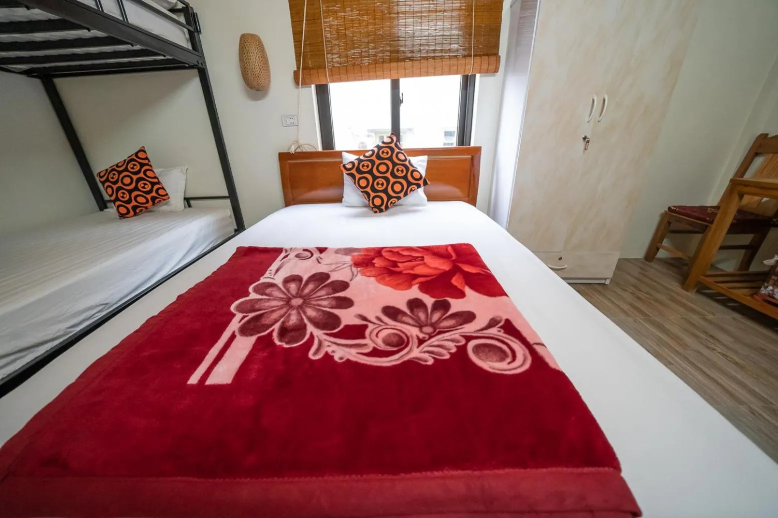 Bed in Phong Nha Homestay