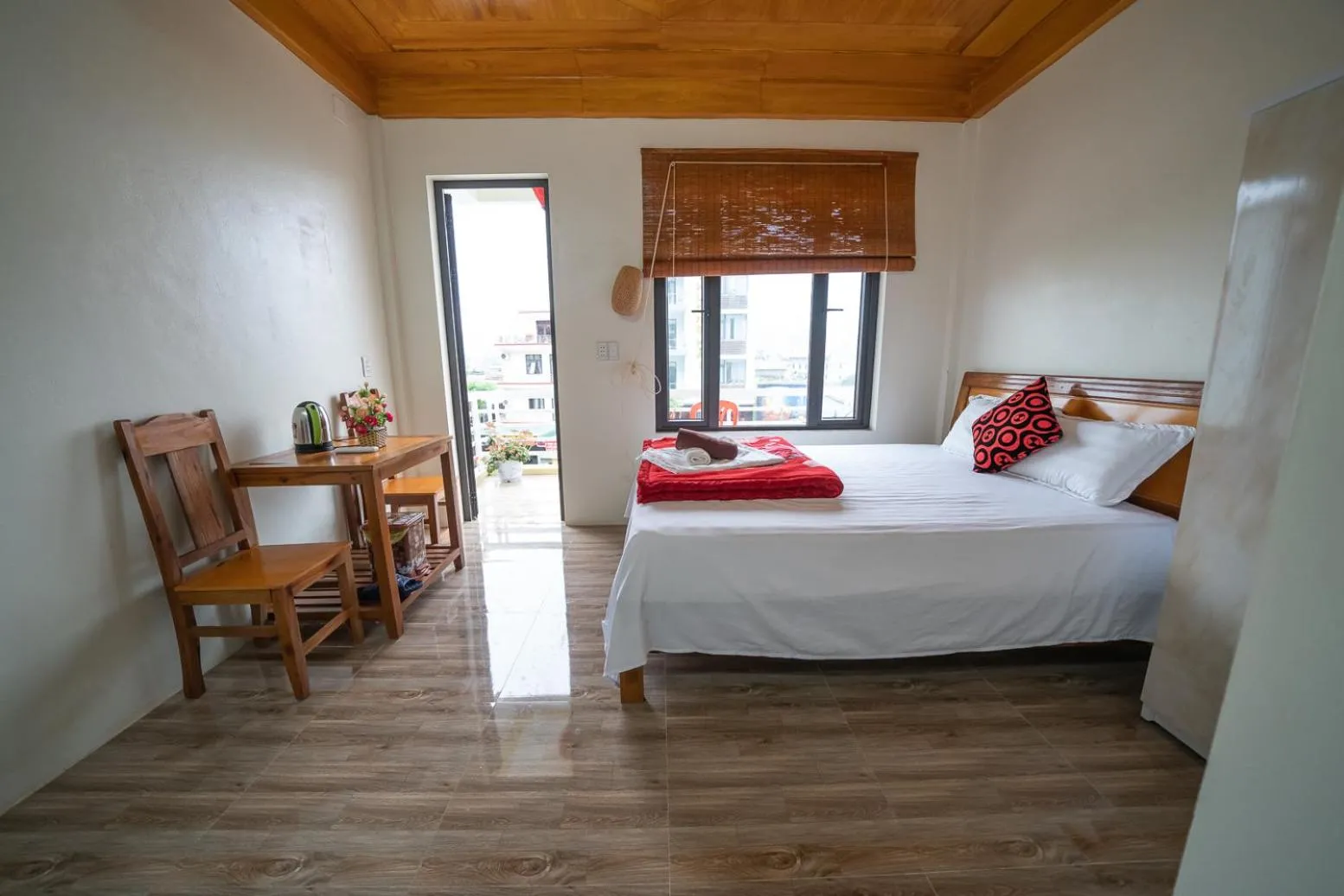 Bed in Phong Nha Homestay
