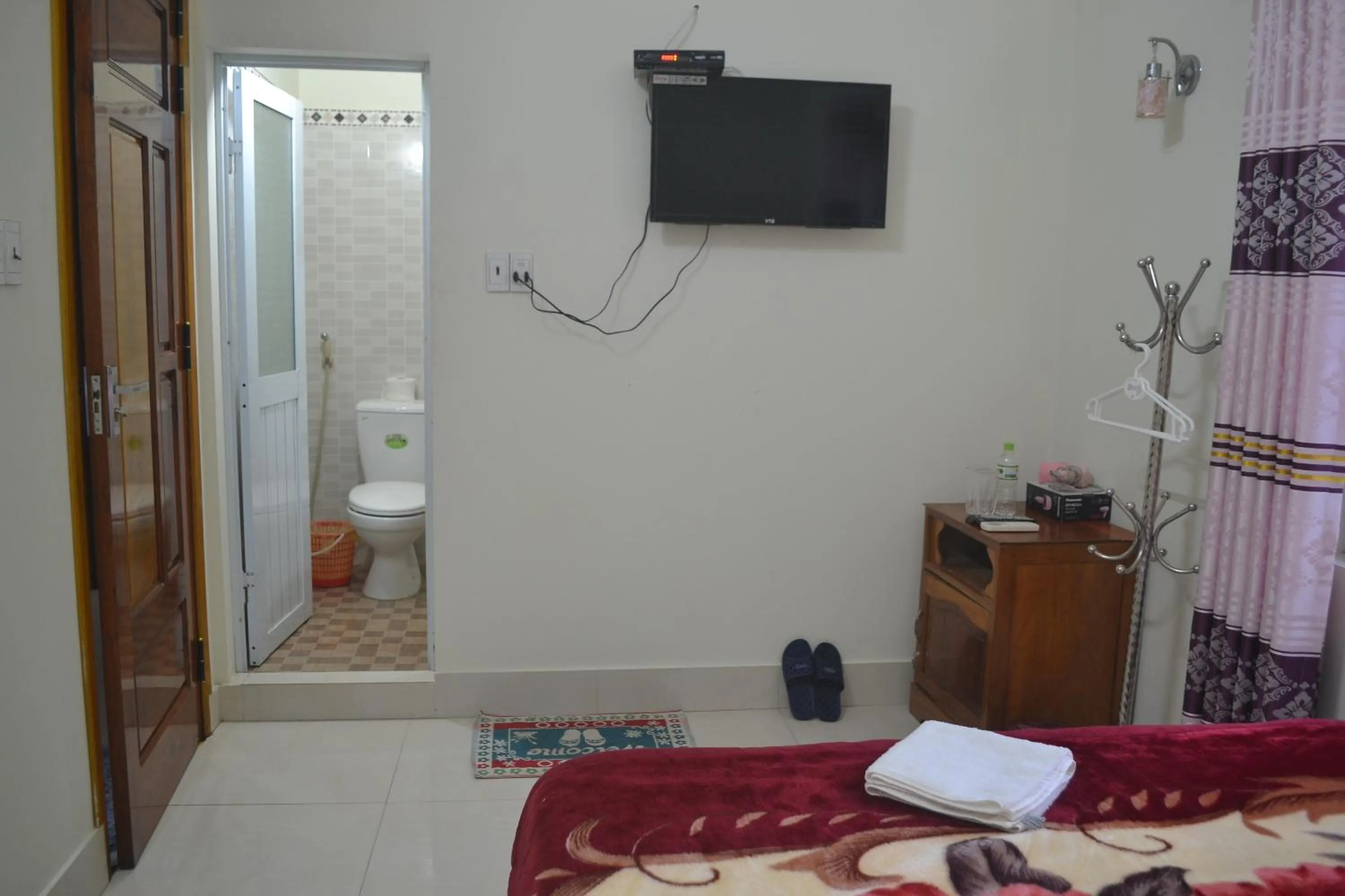 Bed in Phong Nha Homestay