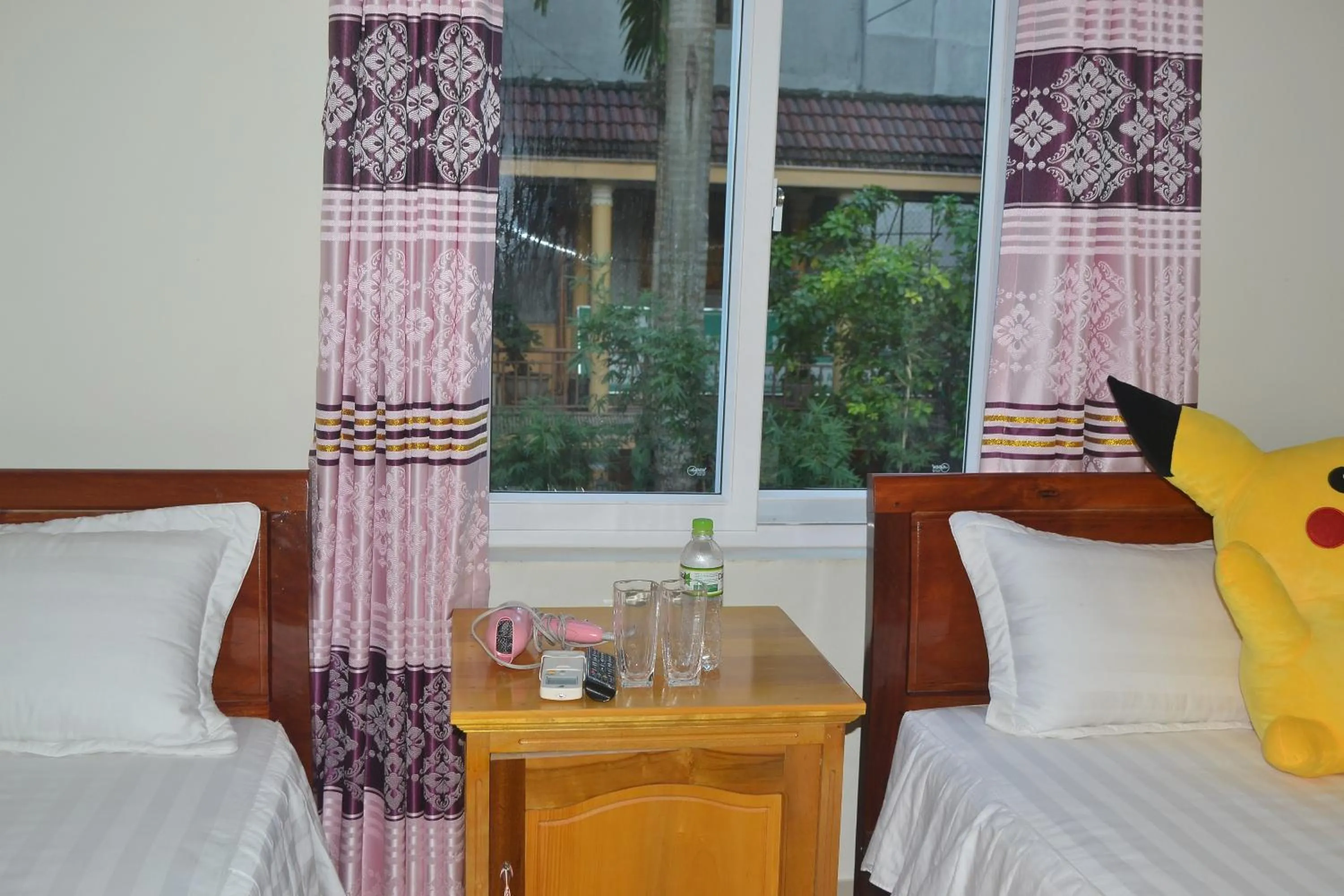 Bed in Phong Nha Homestay