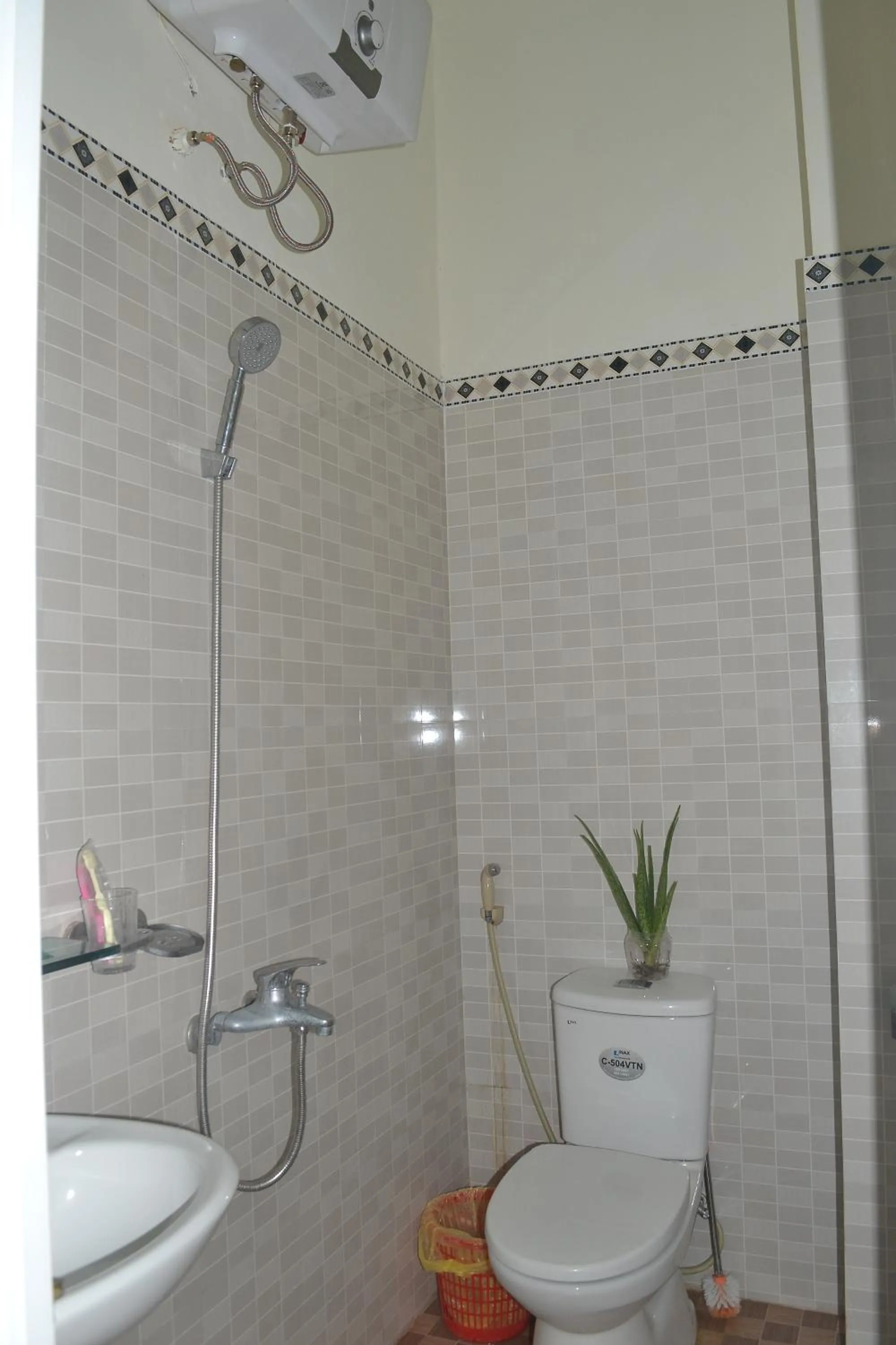Bathroom in Phong Nha Homestay