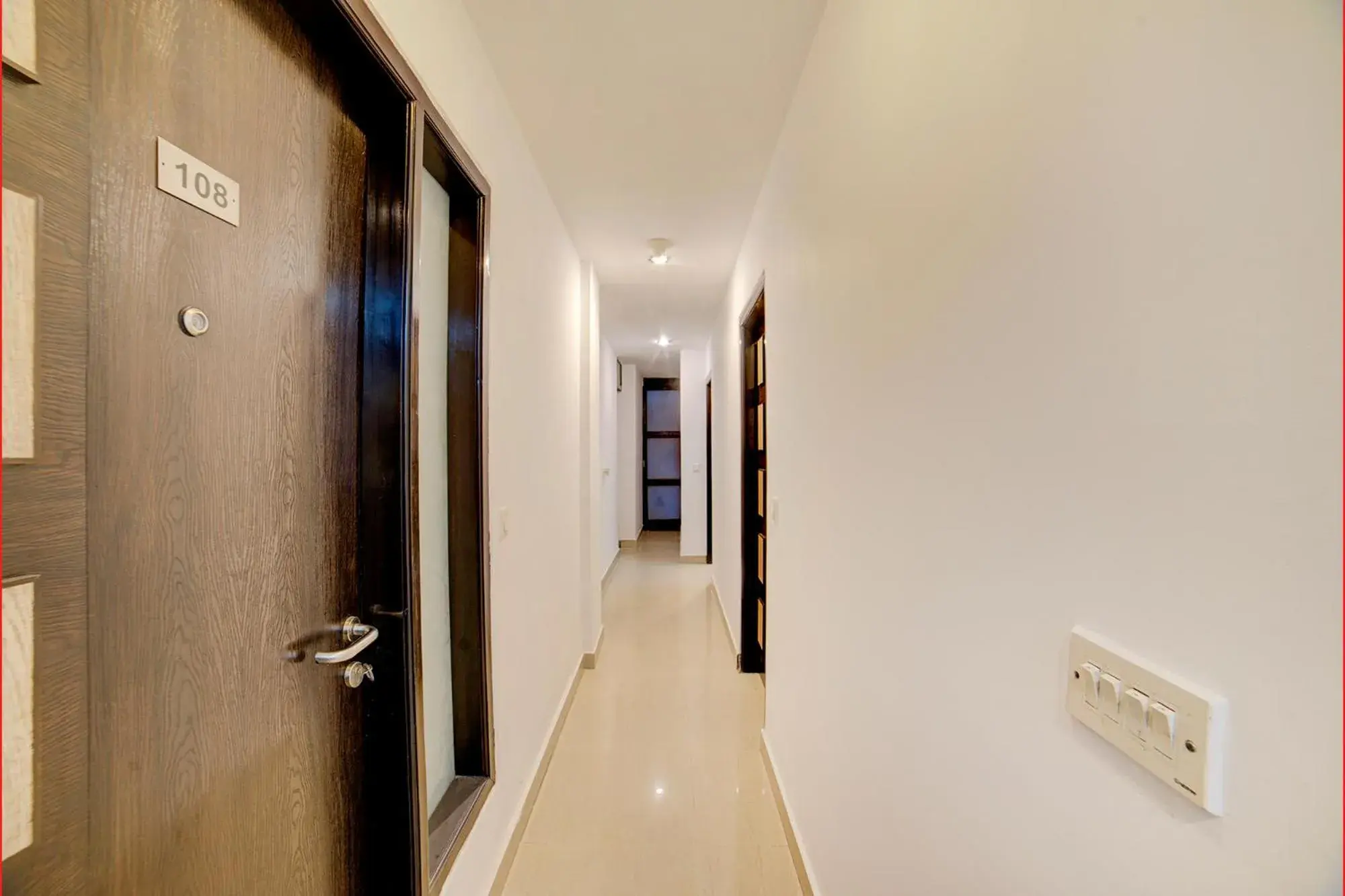 Floor plan in FabHotel Exotica Greenpark Floor plan in FabHotel Exotica Greenpark