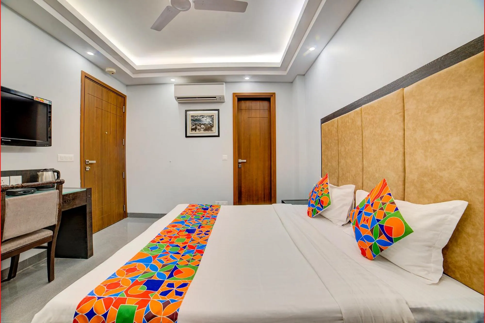 Photo of the whole room, Bed in FabHotel Exotica Greenpark