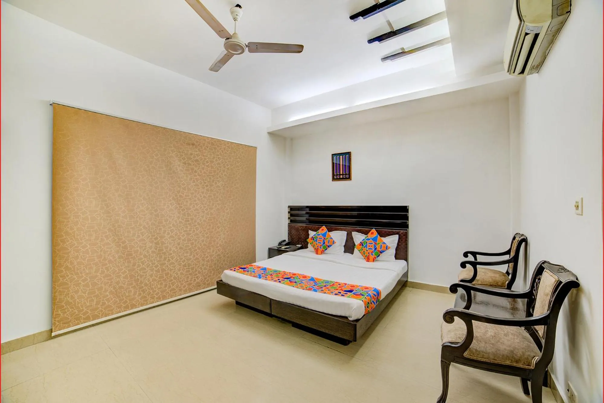 Bedroom, Bed in FabHotel Exotica Greenpark