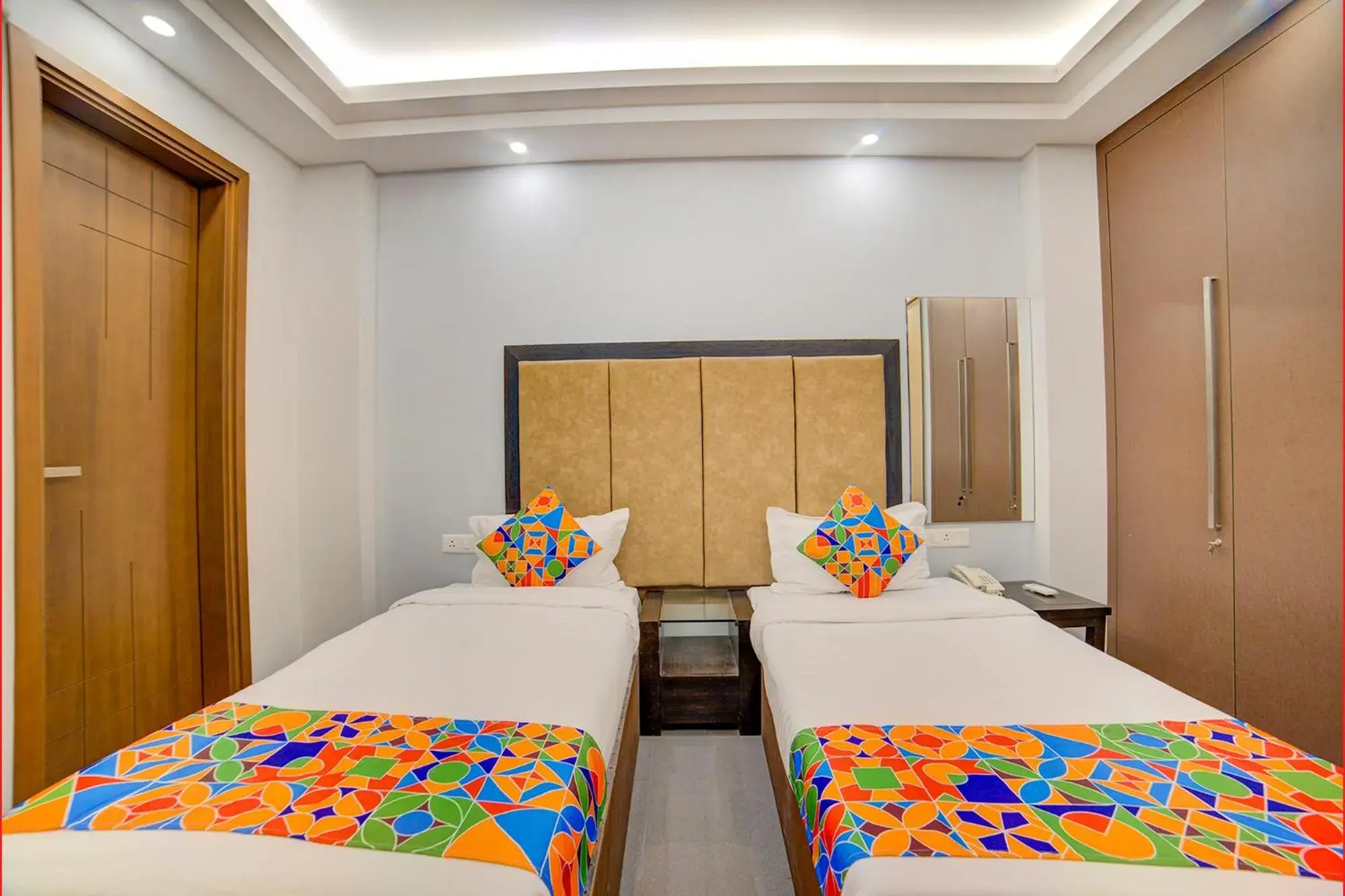 Photo of the whole room, Bed in FabHotel Exotica Greenpark Photo of the whole room, Bed in FabHotel Exotica Greenpark