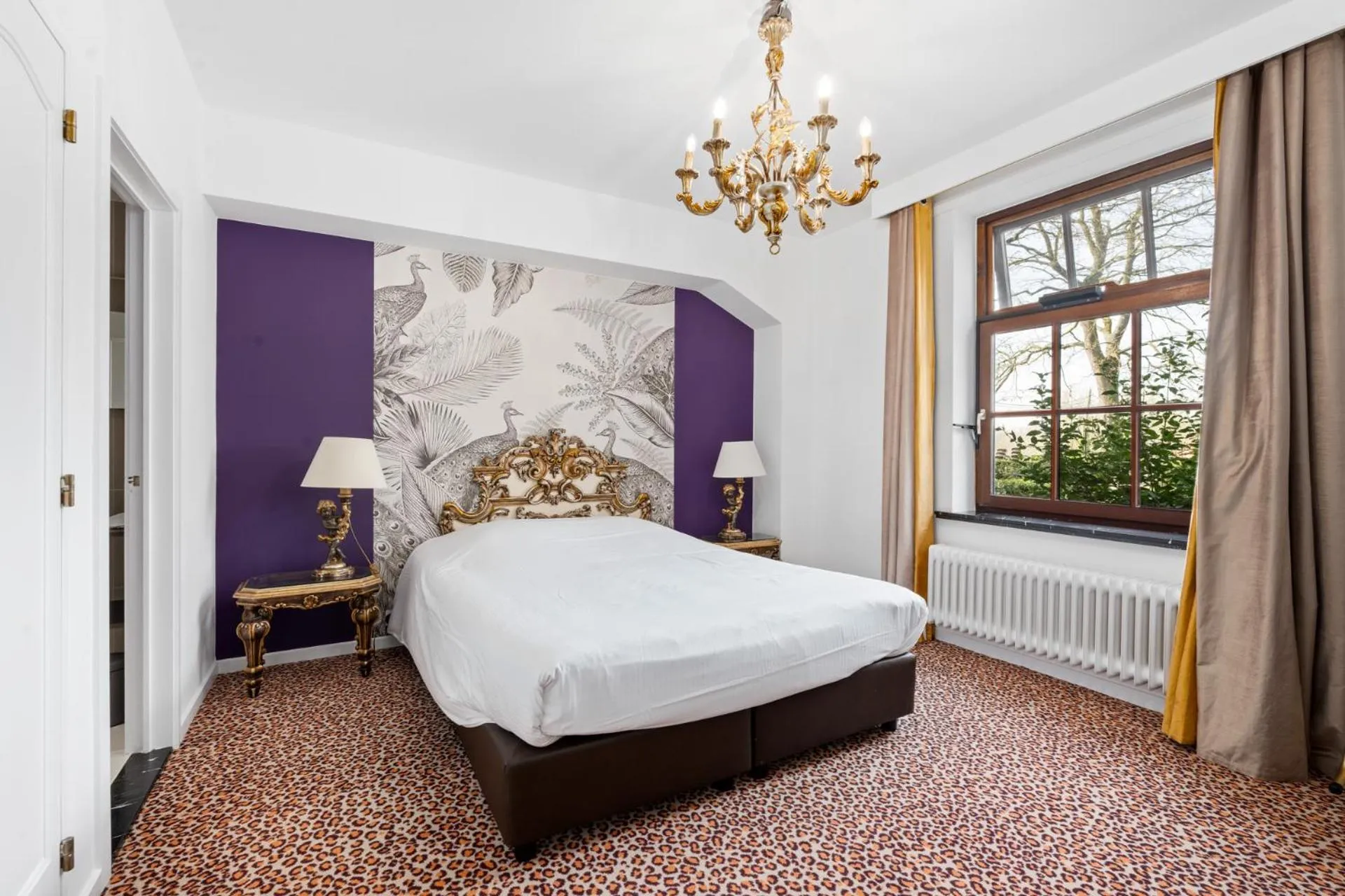 Bedroom, Bed in Hotel Torenhof