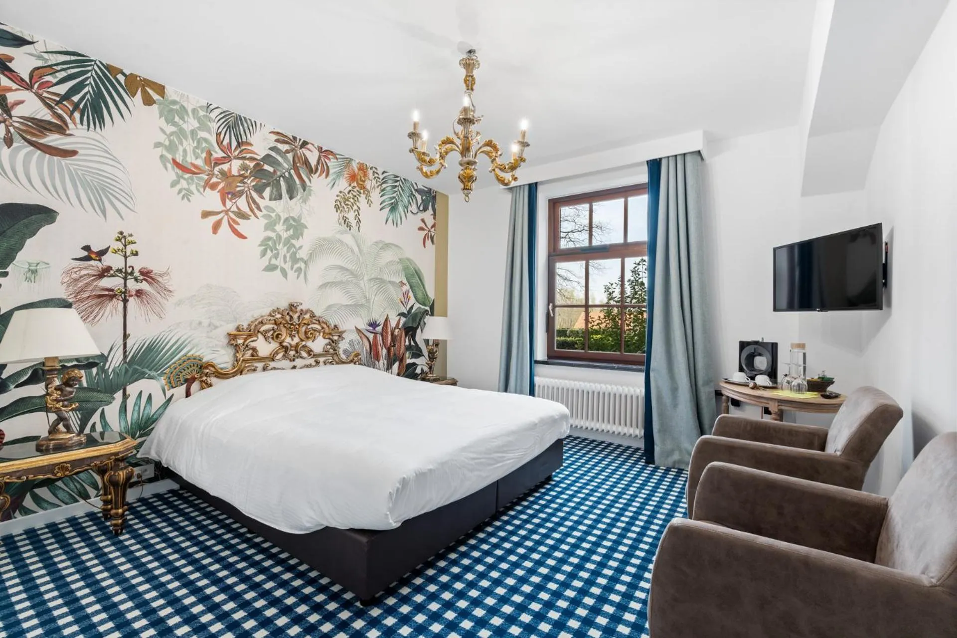 Bedroom, Bed in Hotel Torenhof